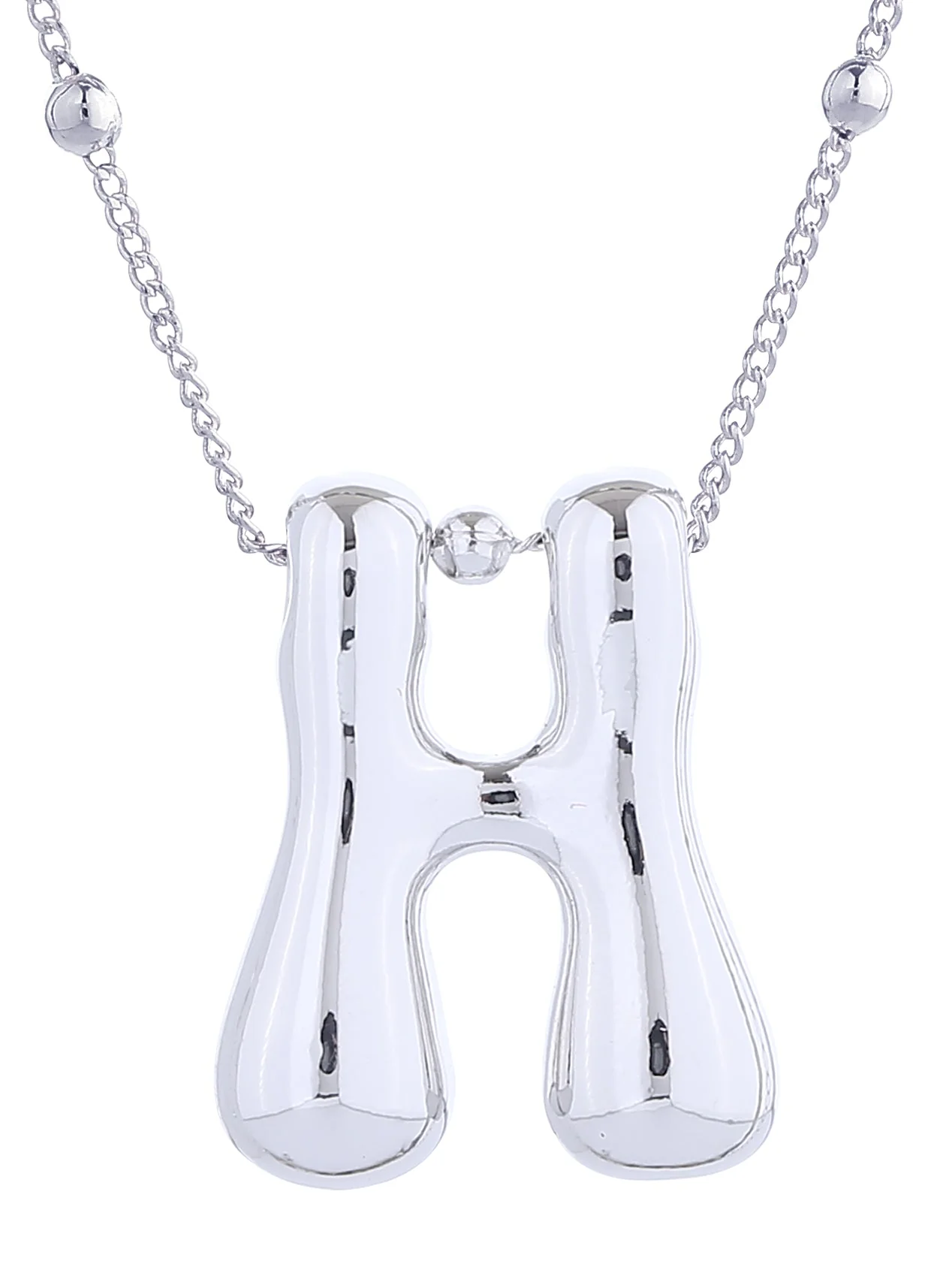 14K Gold Dipped Bold Initial Necklace - Image 10