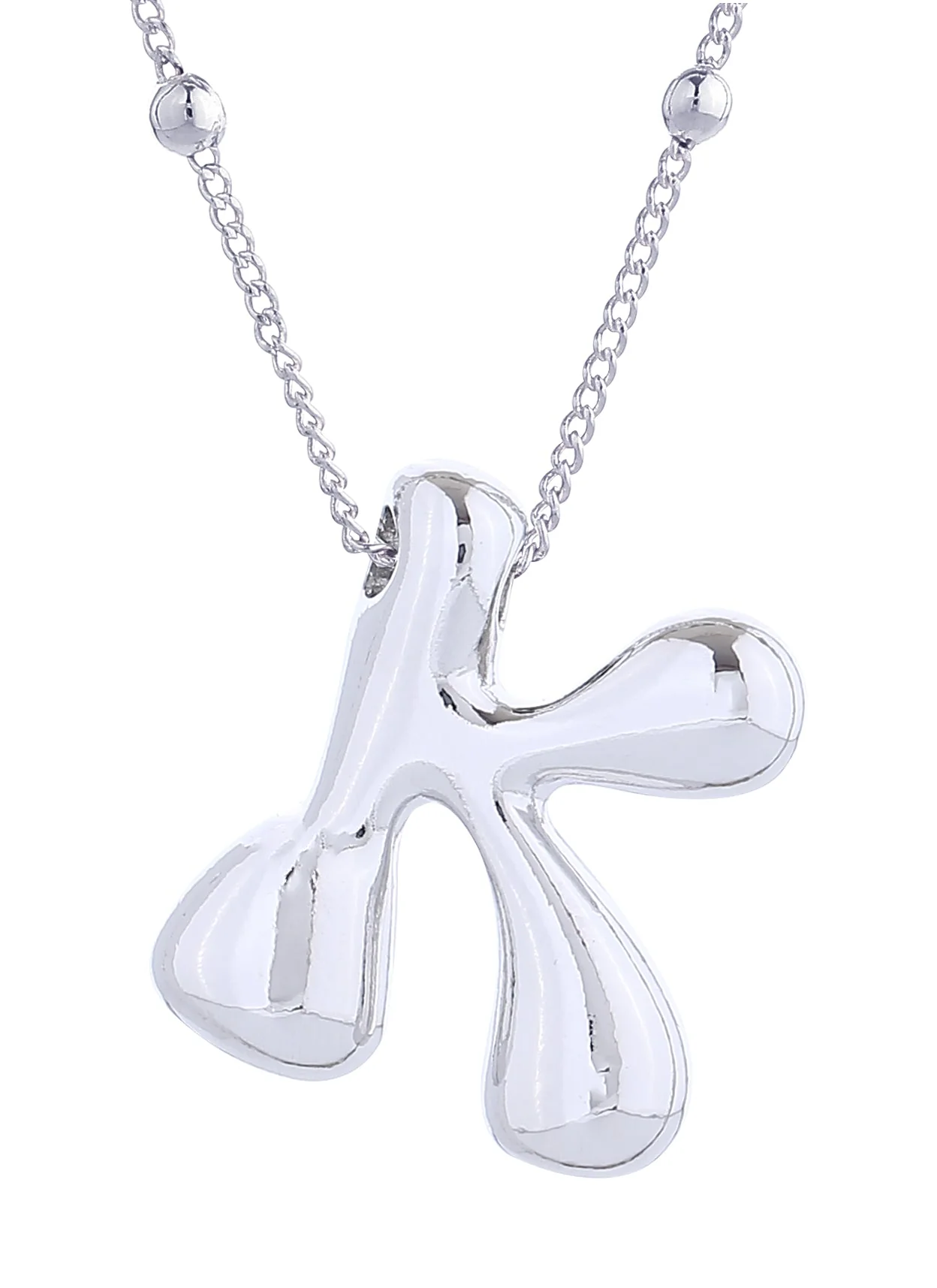 14K Gold Dipped Bold Initial Necklace - Image 13