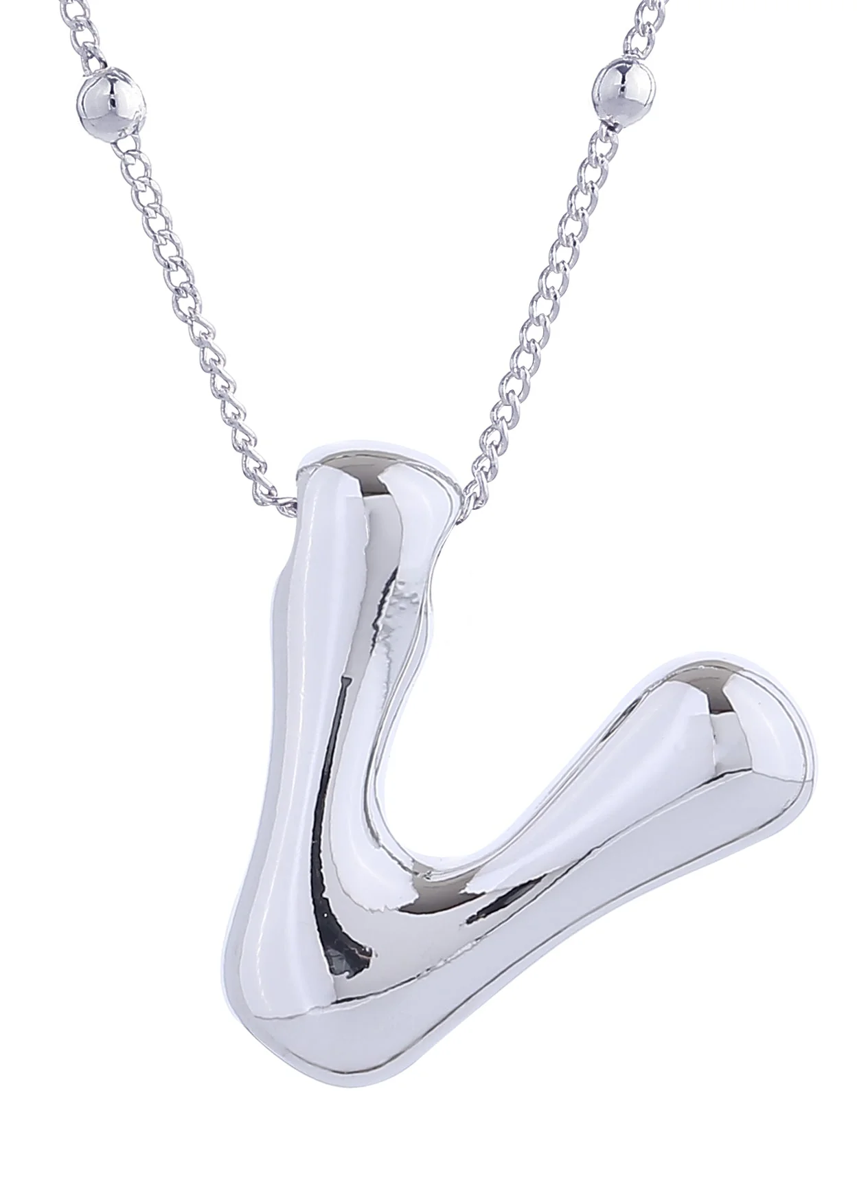 14K Gold Dipped Bold Initial Necklace - Image 22