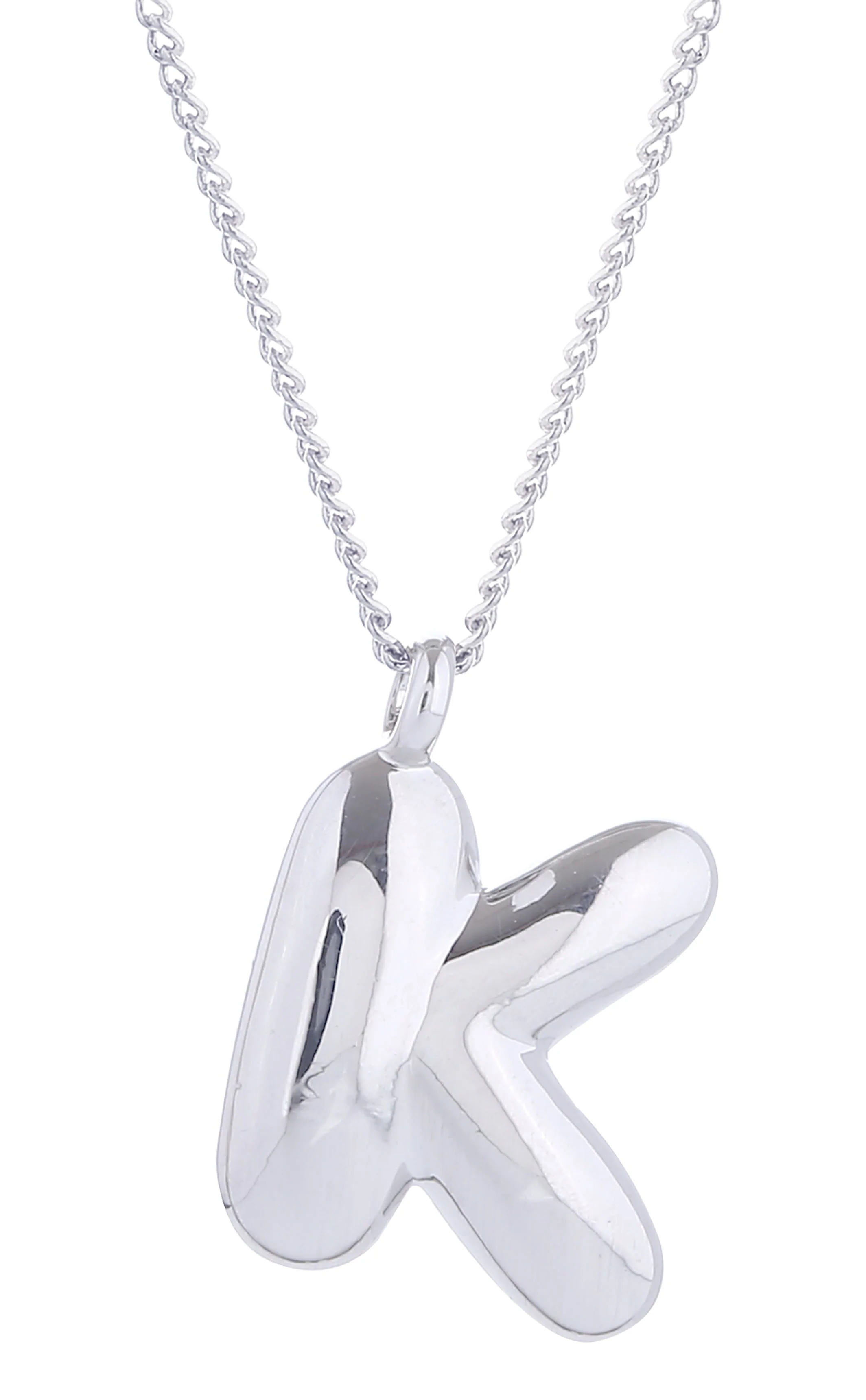 14K Gold Dipped Mini Bold Initial Necklace - Image 13