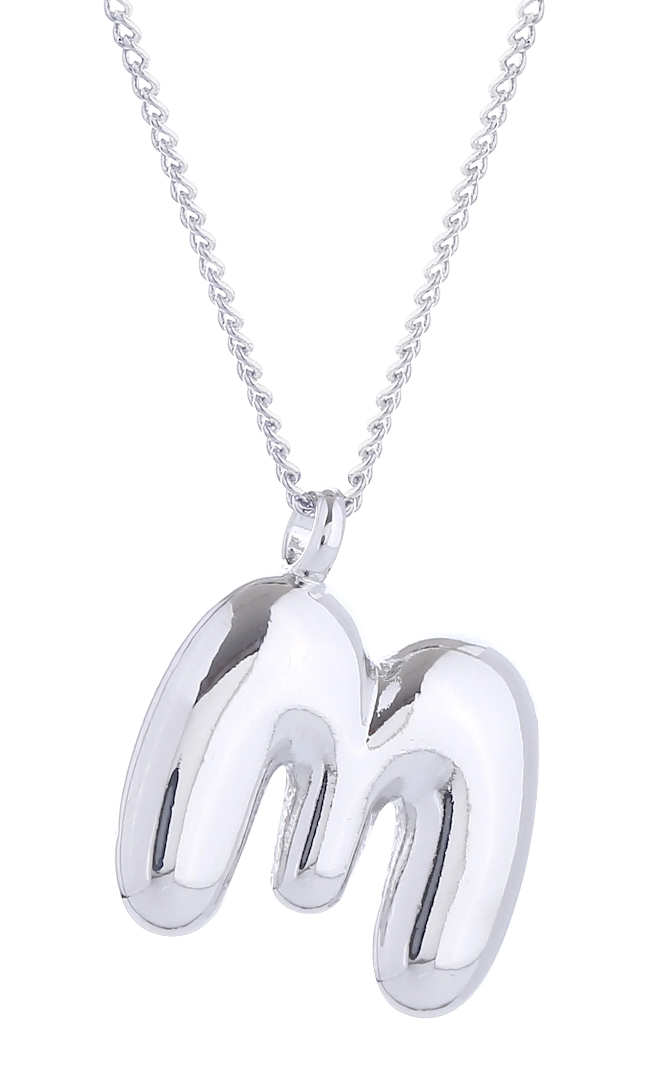 14K Gold Dipped Mini Bold Initial Necklace - Image 15