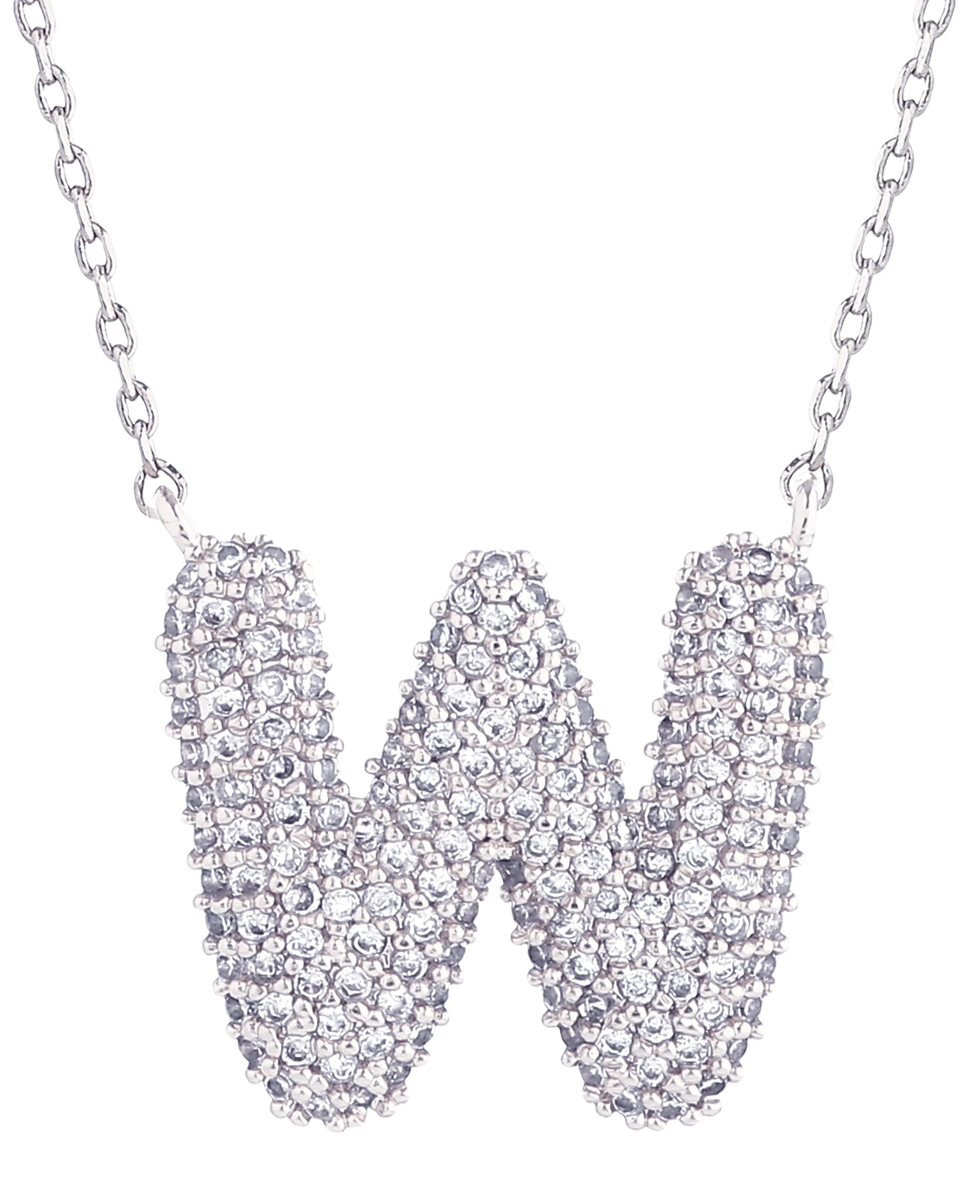 14K Gold Dipped Textured Initial Necklace - Image 23