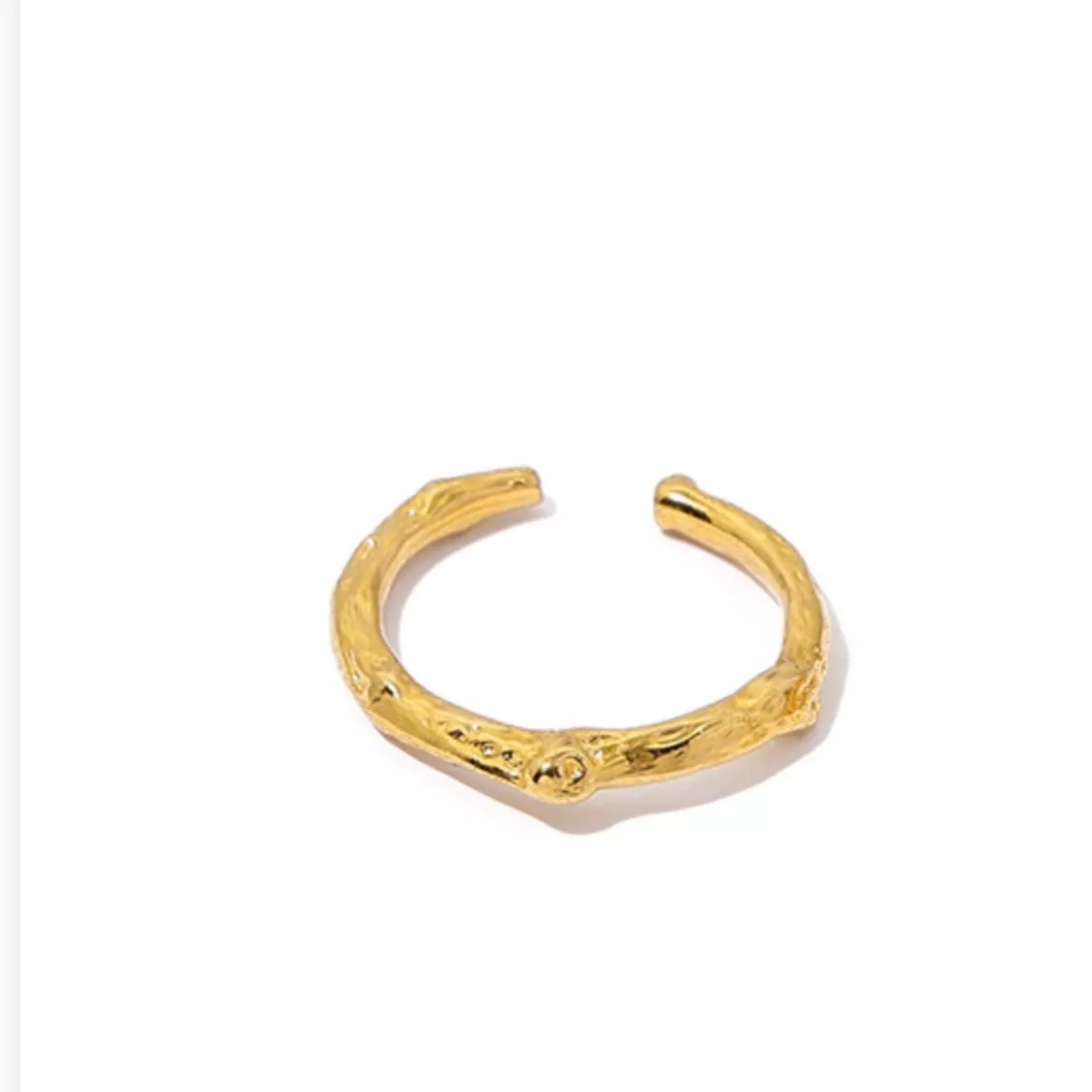 18K Gold-Plated Open Ring - Image 2