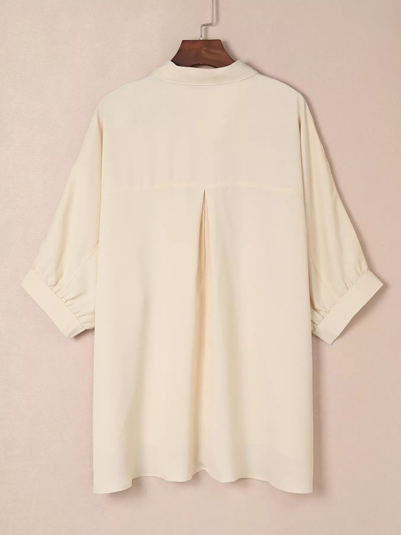 3/4 Sleeve Button Up Shirt - Image 7