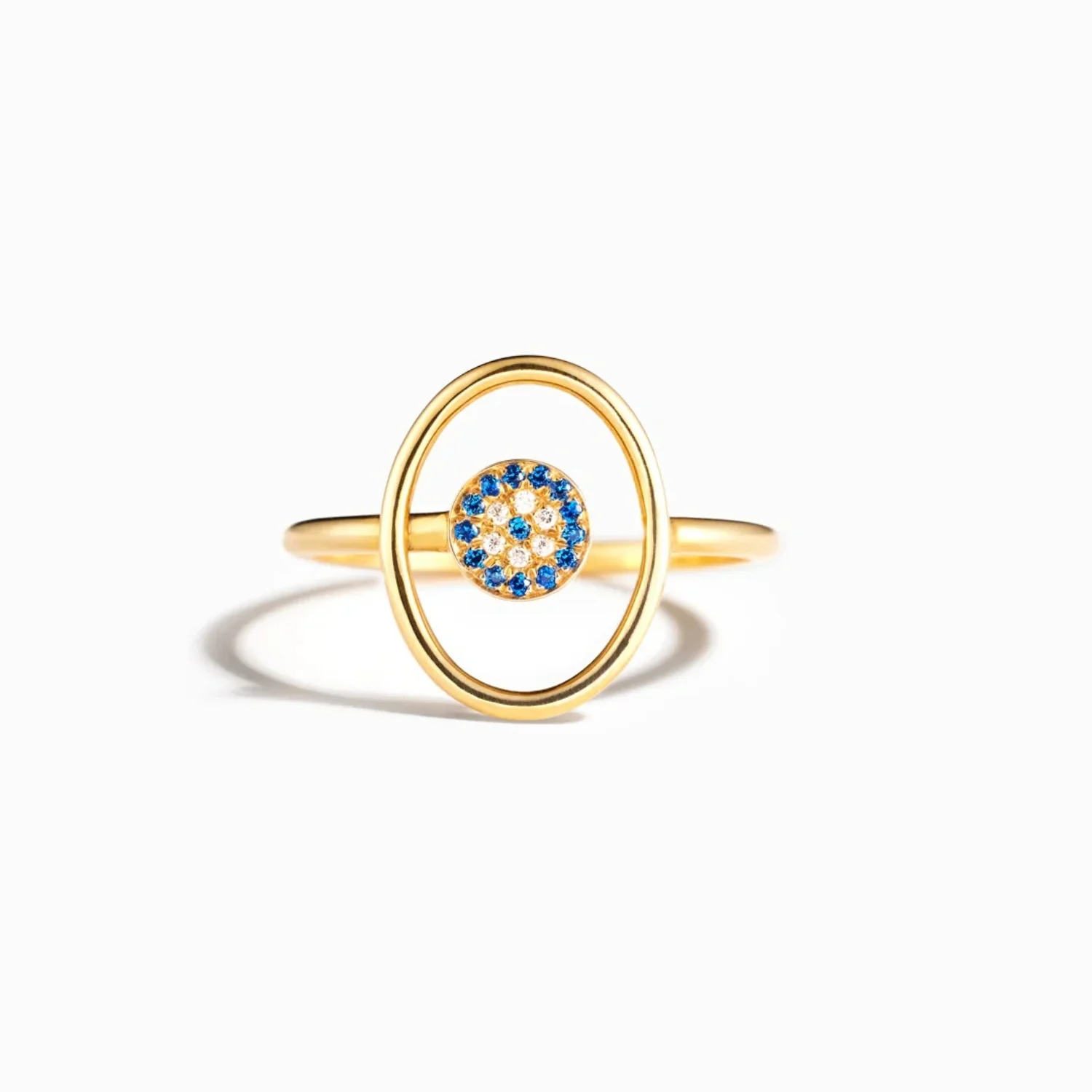 925 Sterling Silver Evil Eye Ring - Image 5