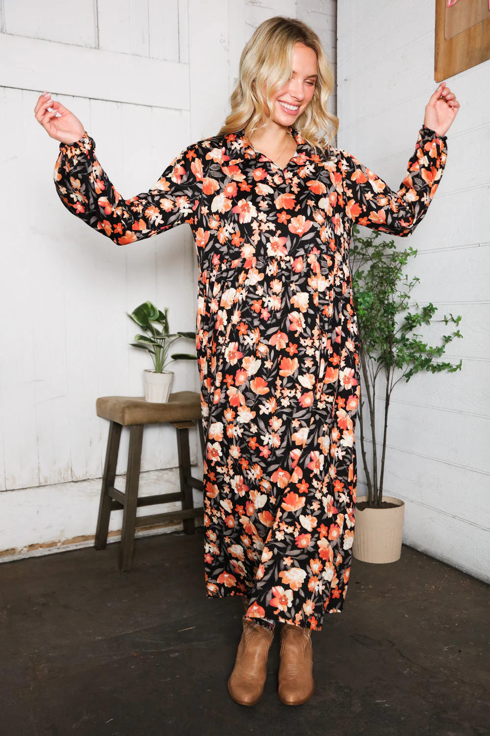 A Homestead Beauty Floral Dress - Image 4
