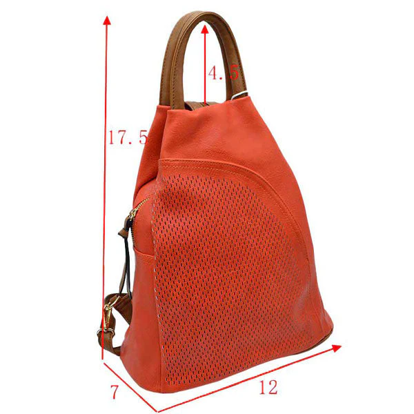 Adjustable Straps Laser Cut Bag - Image 4