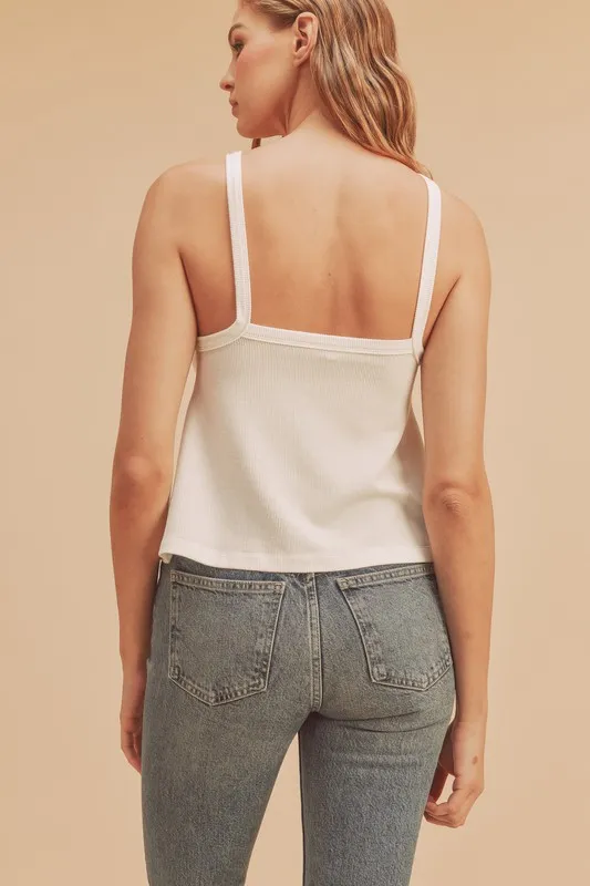 Aemi + Co Lightweight Ribbed Tank - Image 4