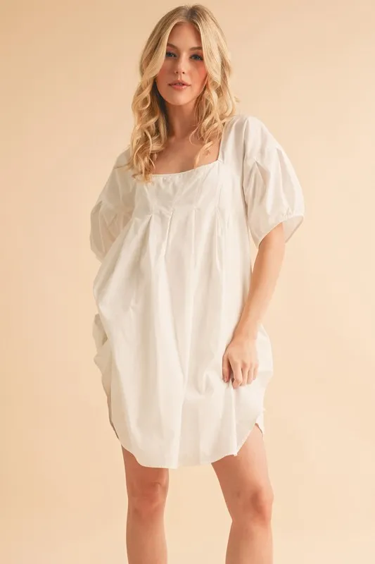 Aemi + Co Square Neck Babydoll Dress with Pockets - Image 9