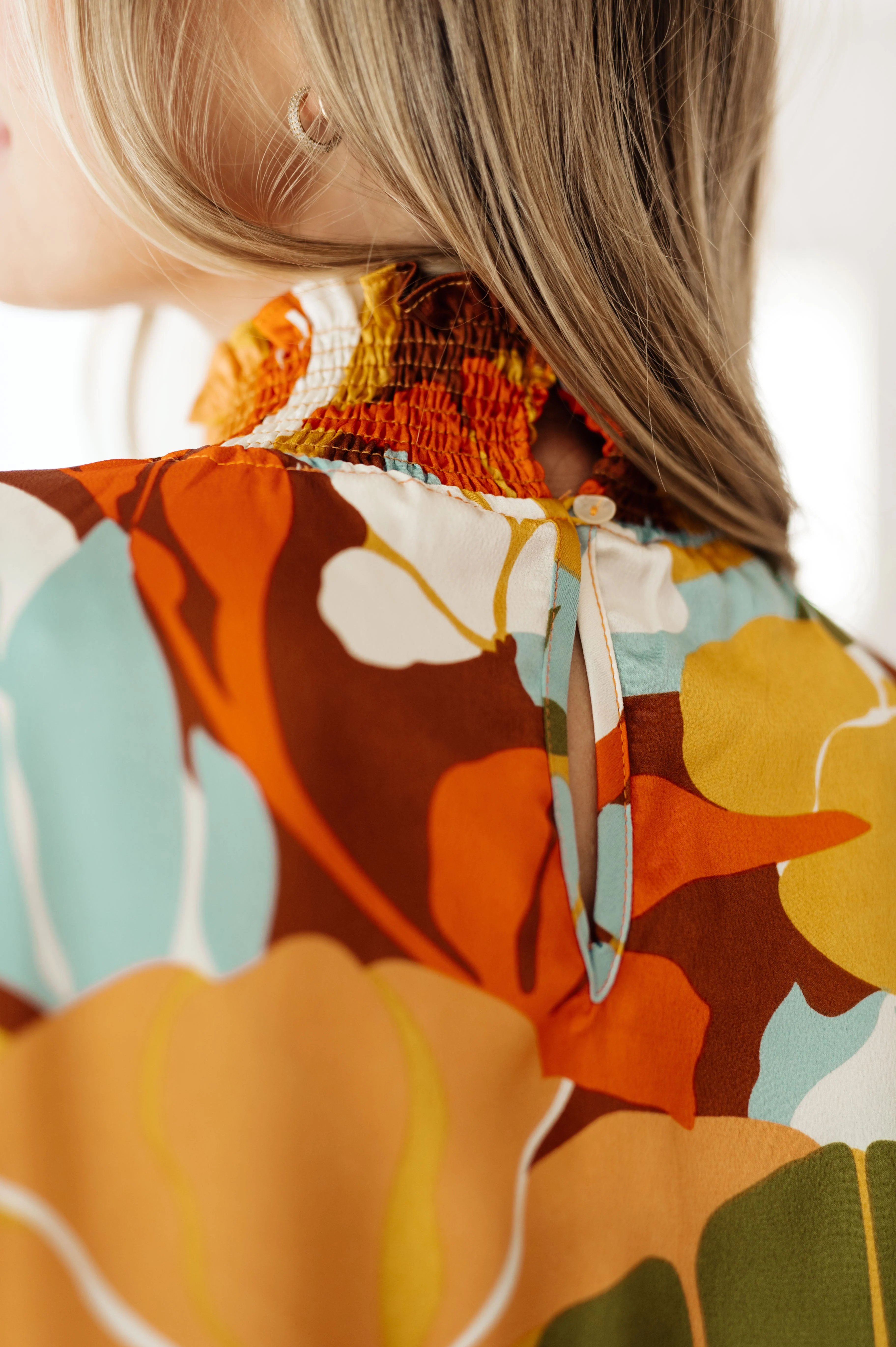 All Together Now Mock Neck Blouse - Image 9