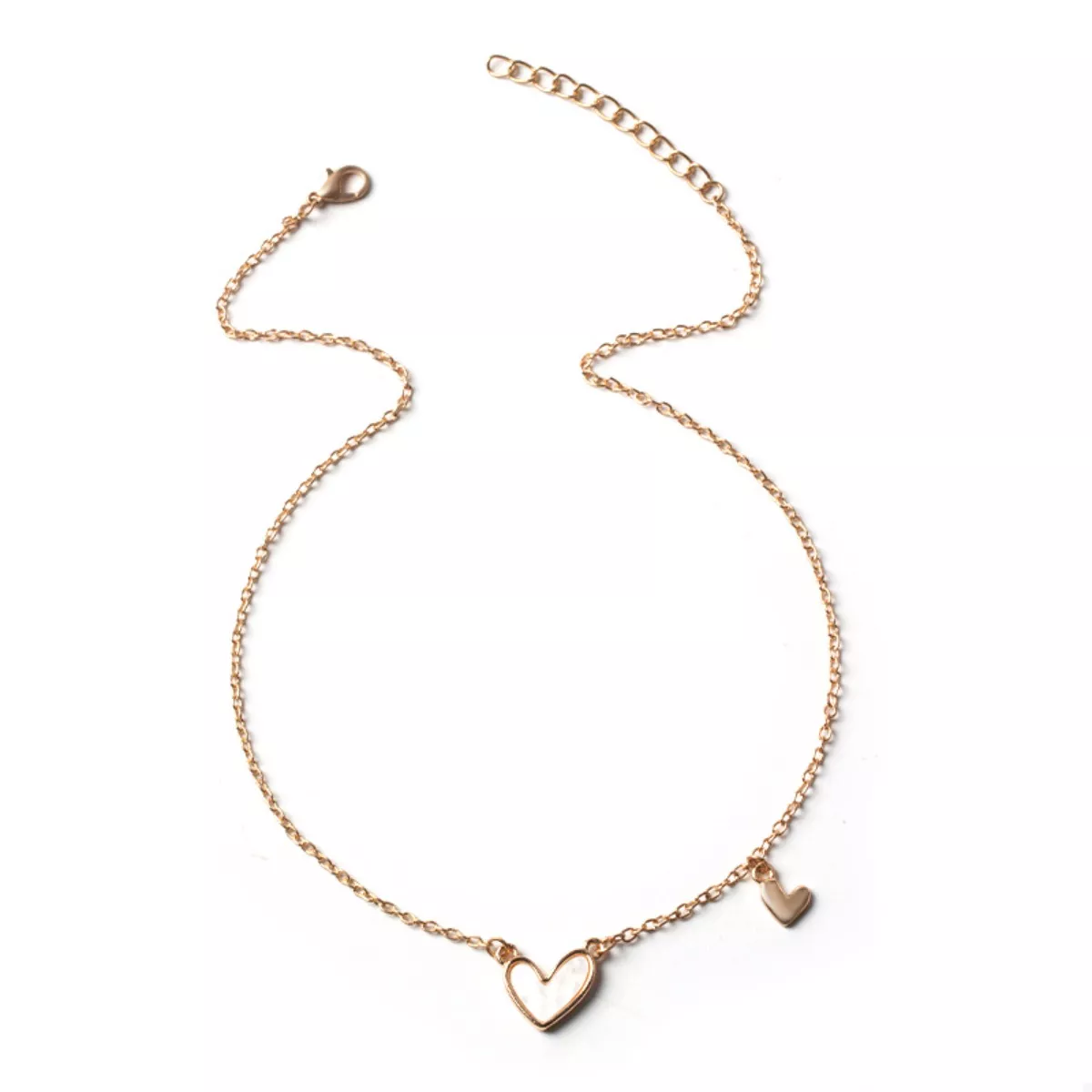 Alloy Heart Pendant Necklace - Image 4