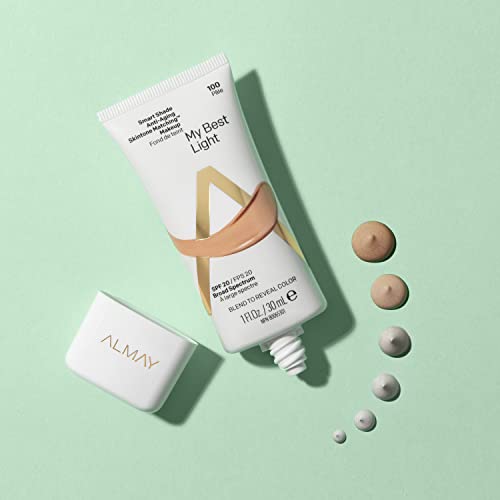 Almay Smart Shade Anti-Aging Skintone Matching Makeup Hypoallergenic Cruelty Free Oil Free -Fragrance Dermatologist Tested Foundation with SPF 20 1oz - Image 16