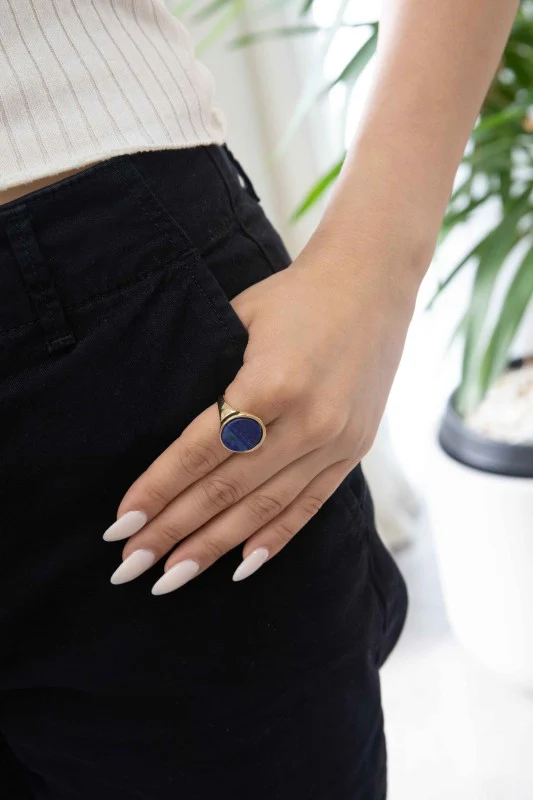 Ambition Stone Ring | Azure - Image 2