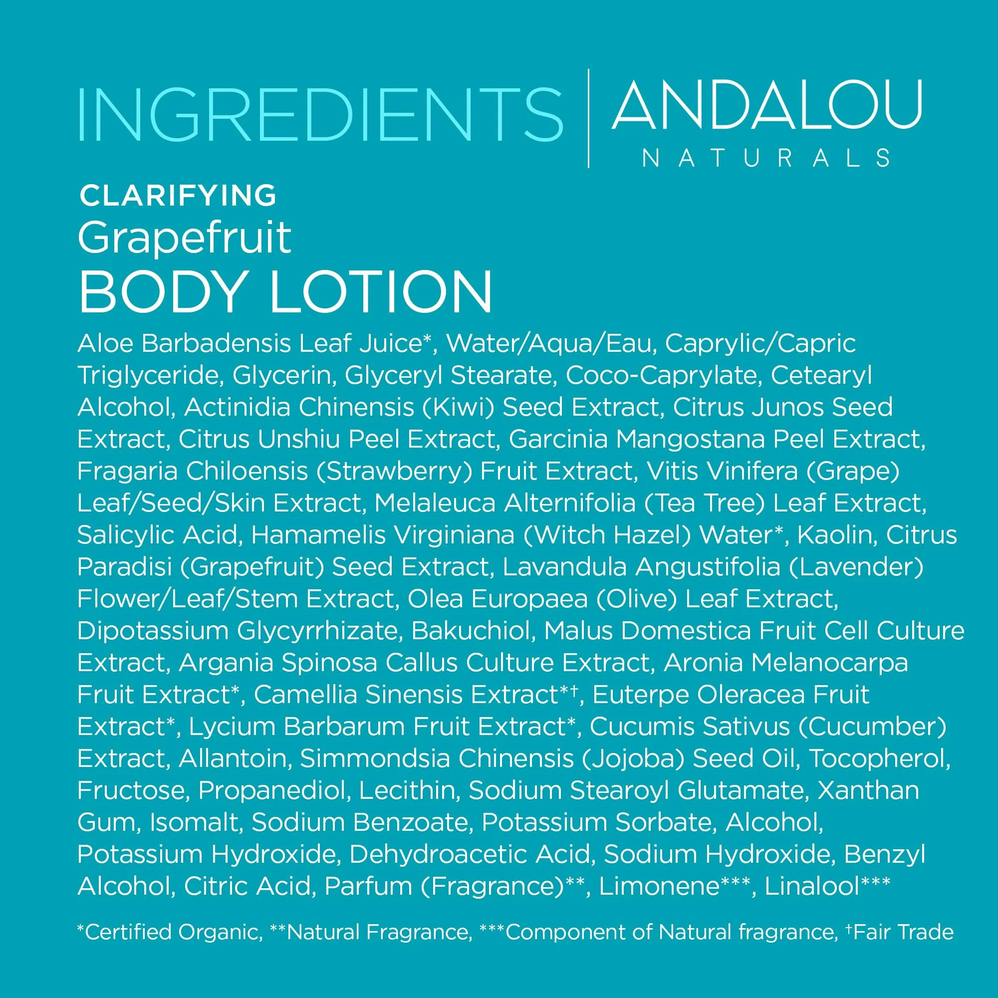 Andalou Naturals Body Lotion - Image 7