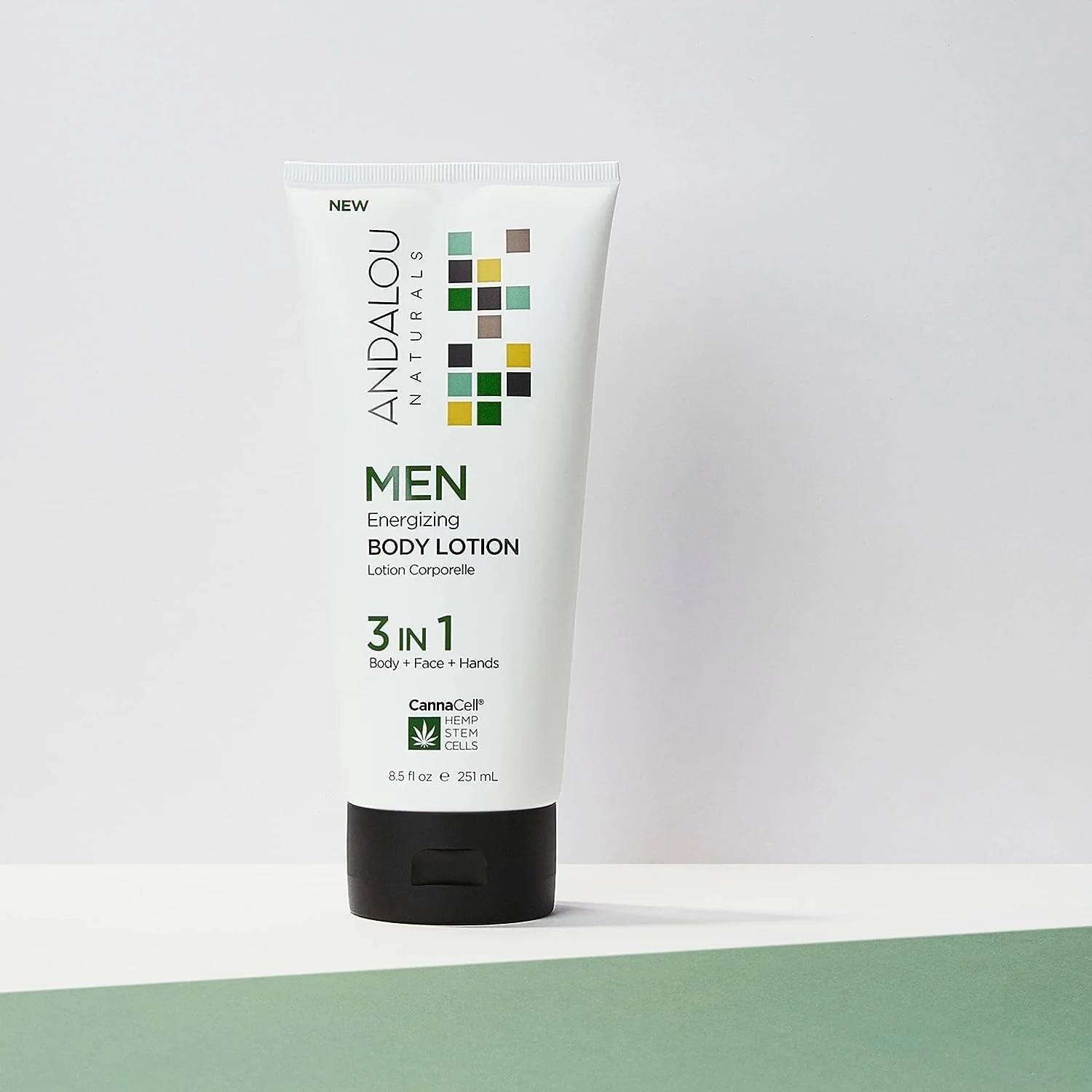 Andalou Naturals CannaCell MEN Energizing Body Lotion, 8.5 Ounce - Image 2