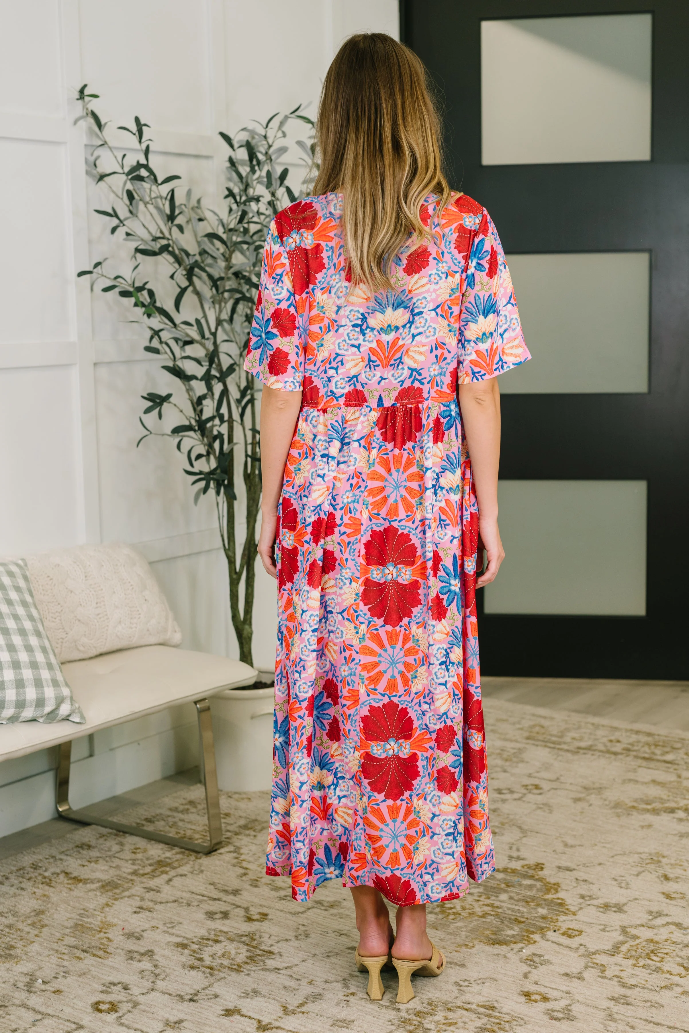 Art of Loving Bow Detail Floral Dress - Image 5