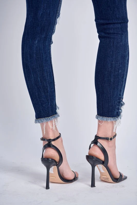AT5001D HIGH RISE Ankle Skinny with double Frayed - Image 7