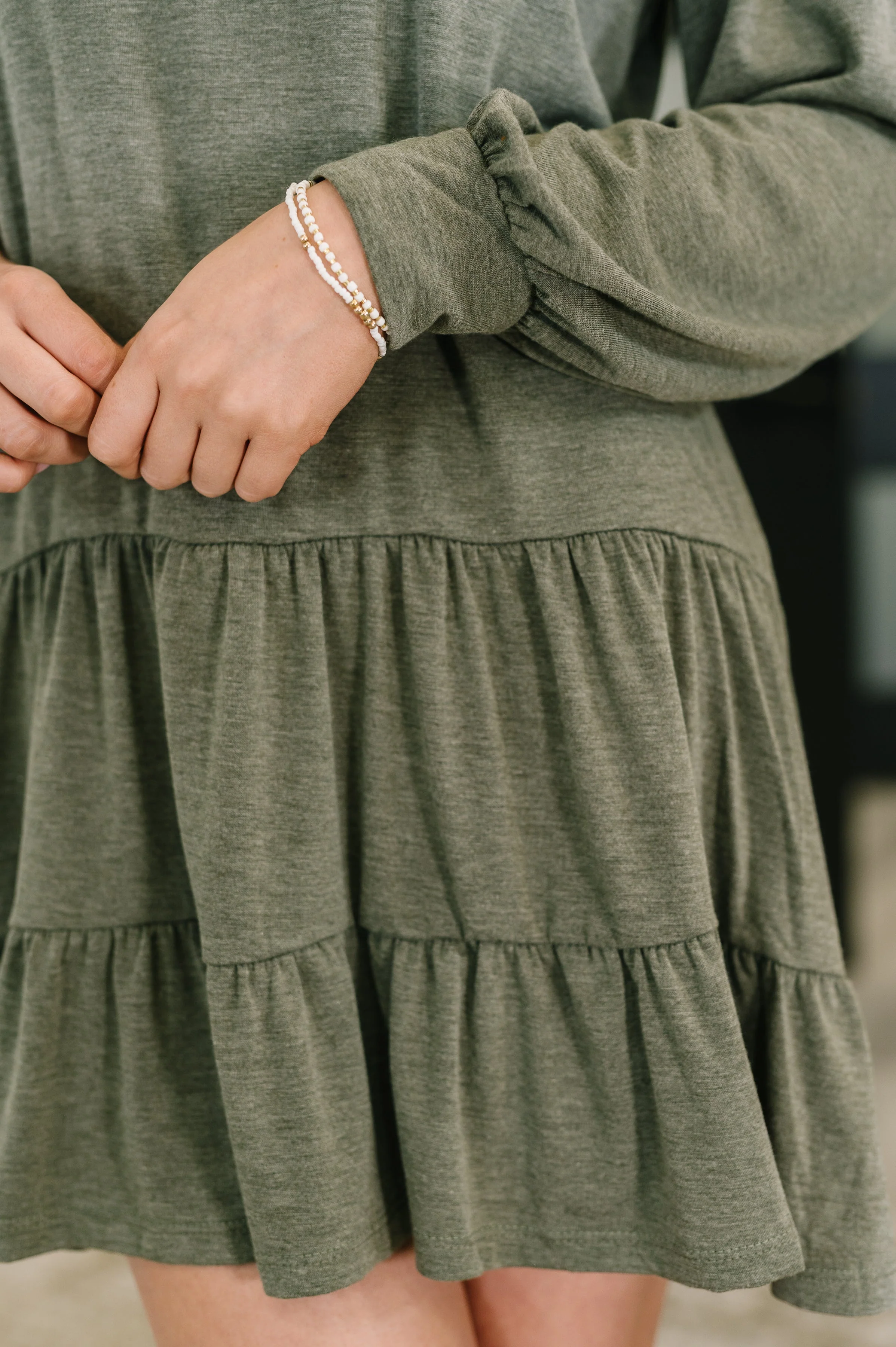 Autumn Breeze Long Sleeve Knit Dress - Image 2