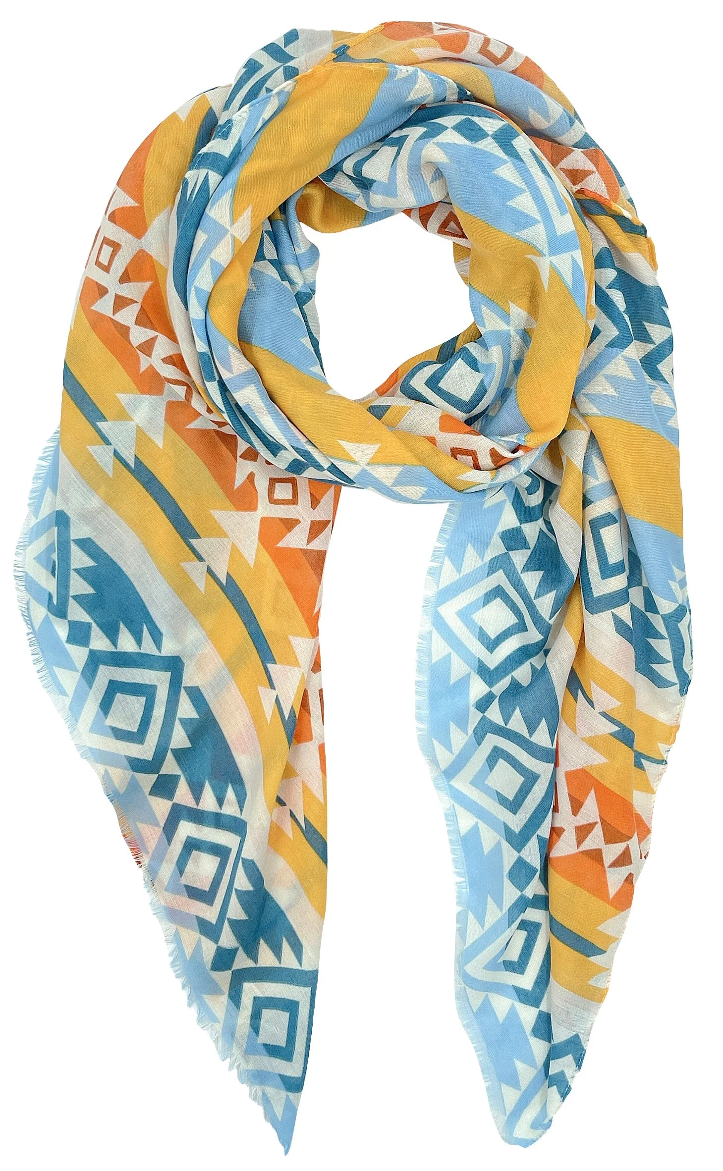 Aztec Print Scarf - Image 2