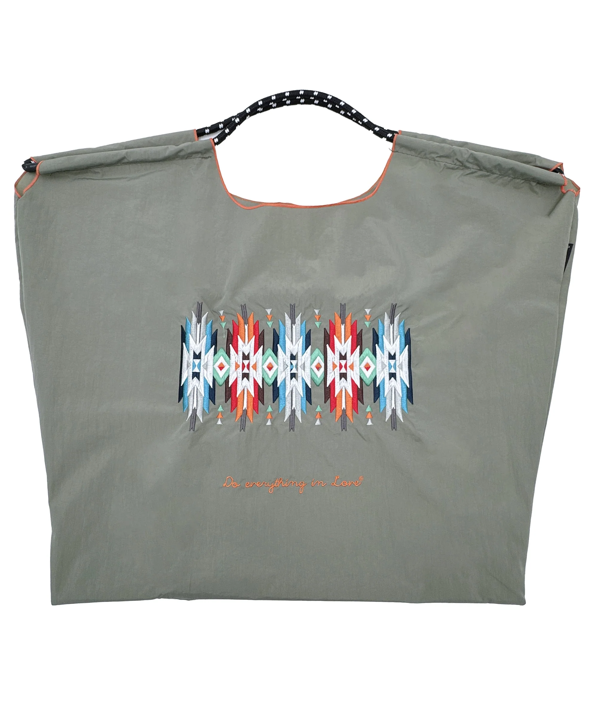 Aztecs Pattern Rope Bag - Image 8