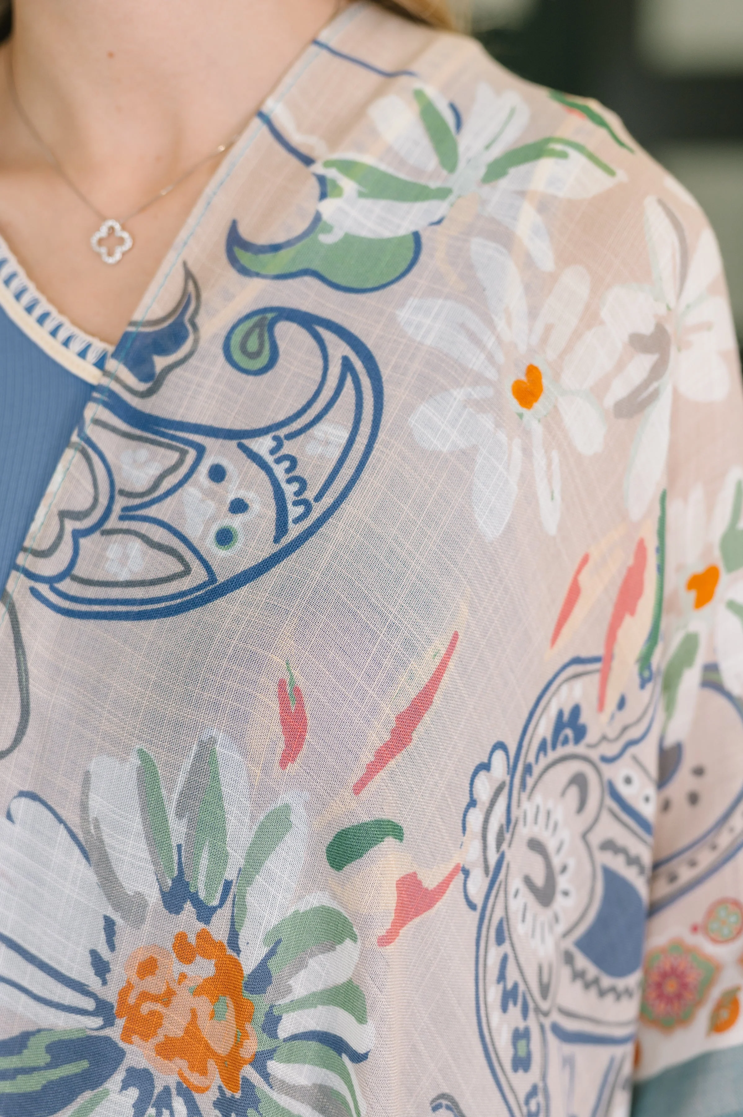 Back to My Roots Lightweight Kimono - Image 2