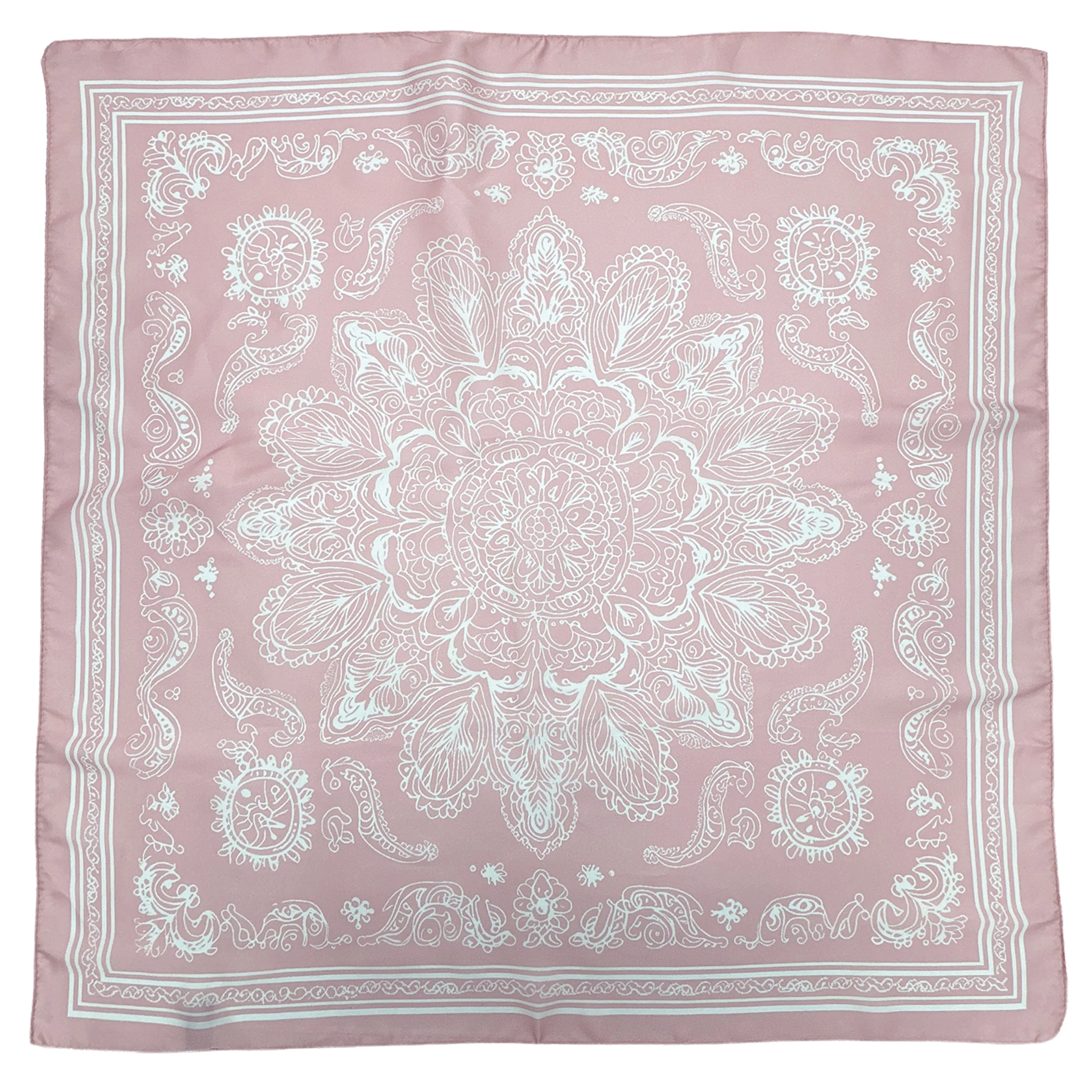 Bandana Print Square Scarf - Image 11