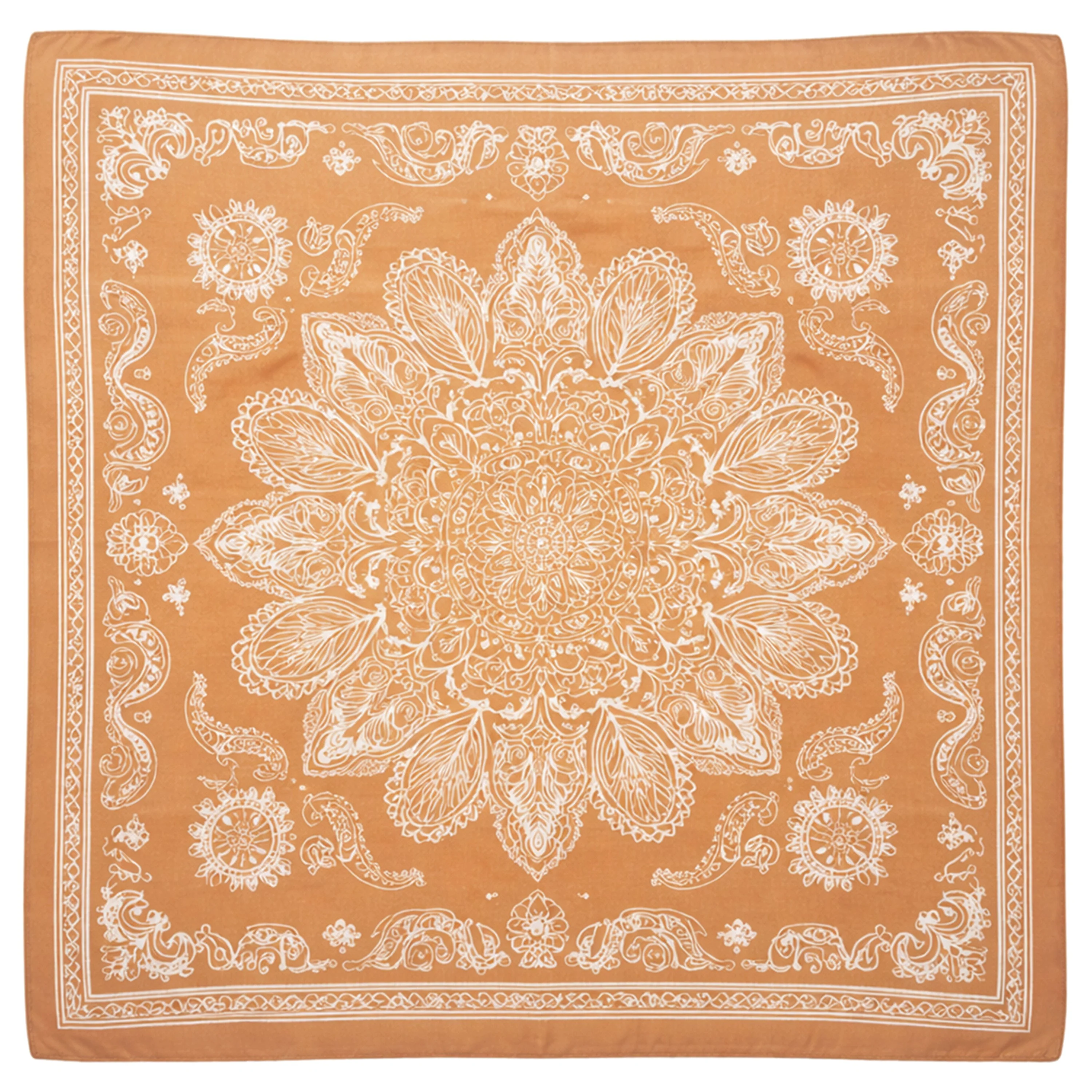 Bandana Print Square Scarf - Image 8