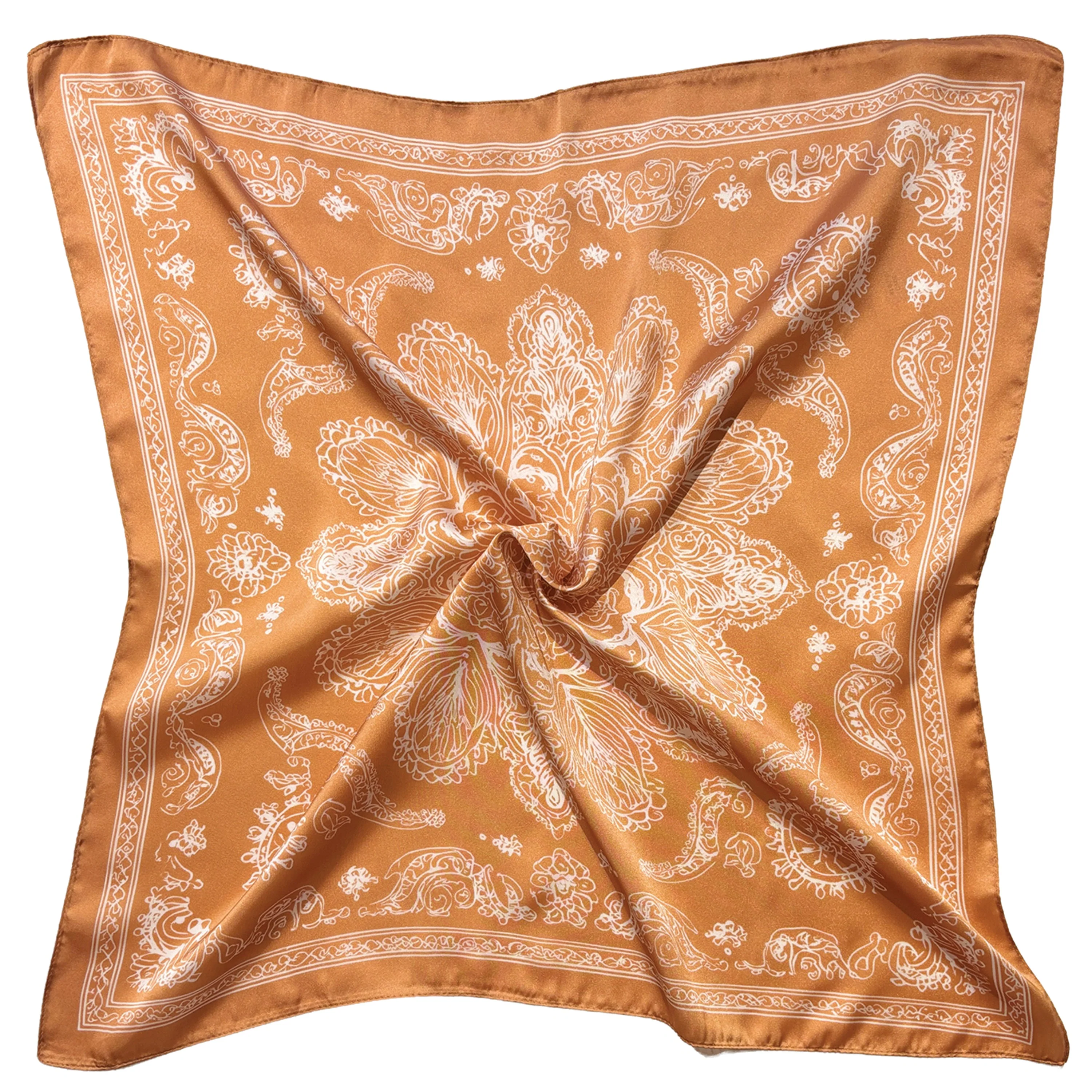 Bandana Print Square Scarf - Image 9