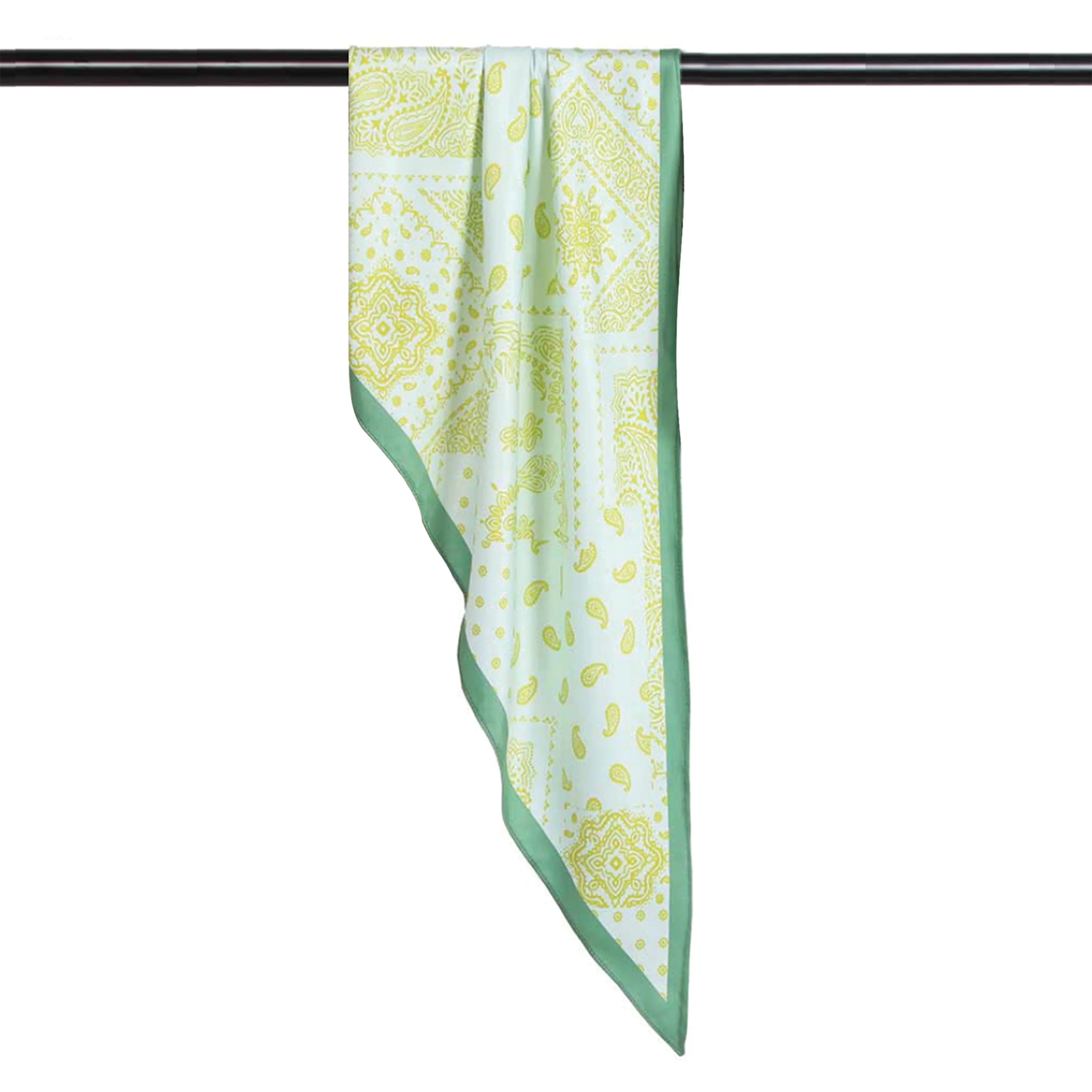 Bandana Print Triangle Scarf - Image 2