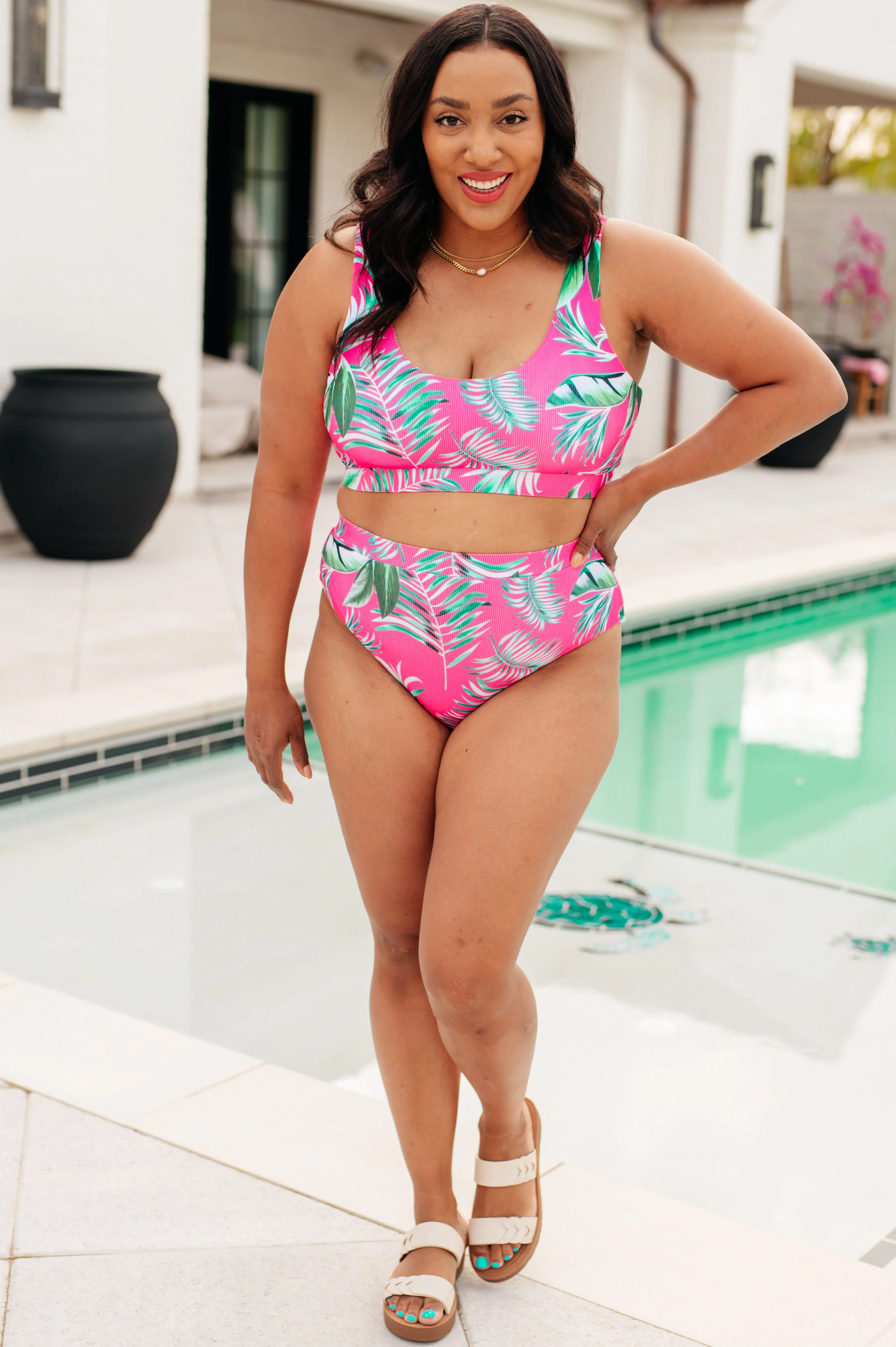 Barbados Tropical Print Swim Bottoms - Image 4