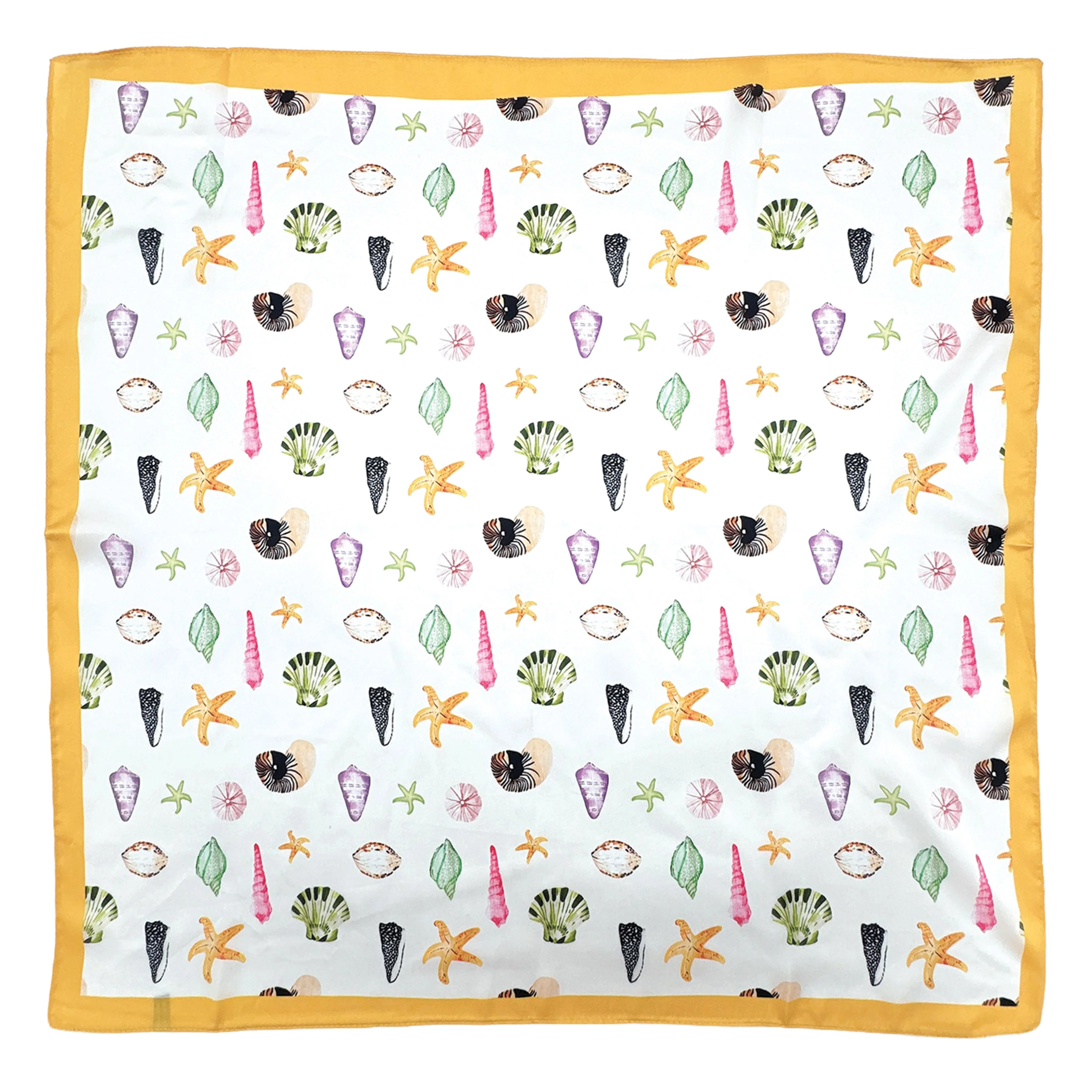 Beach Day Print Square Scarf - Image 7