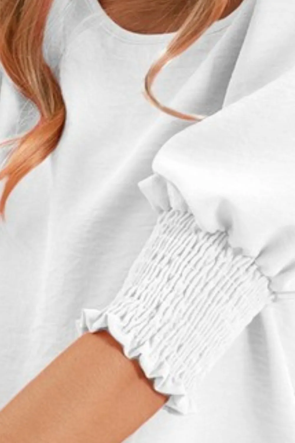 BiBi Air Flow Balloon Shorts Sleeves Top - Image 3