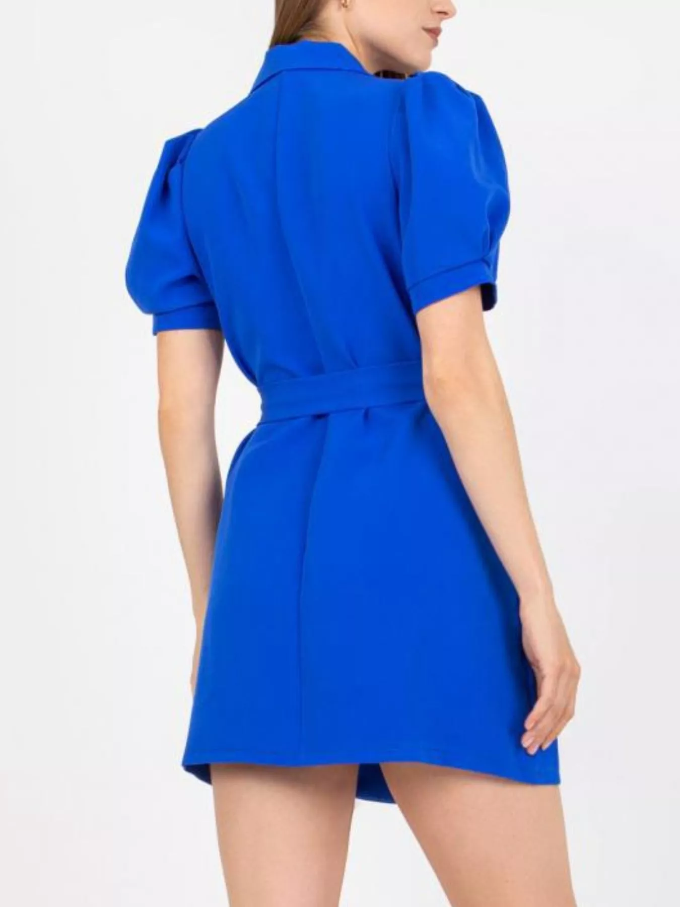 Blazer Style Tie Waist Mini Dress - Image 2