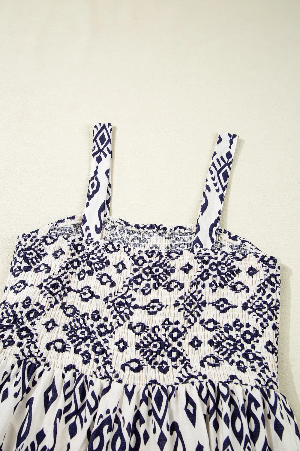 Bohemian Print Wide Leg Jumpsuit - Image 11