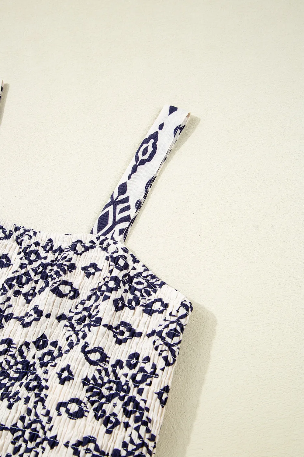 Bohemian Print Wide Leg Jumpsuit - Image 13