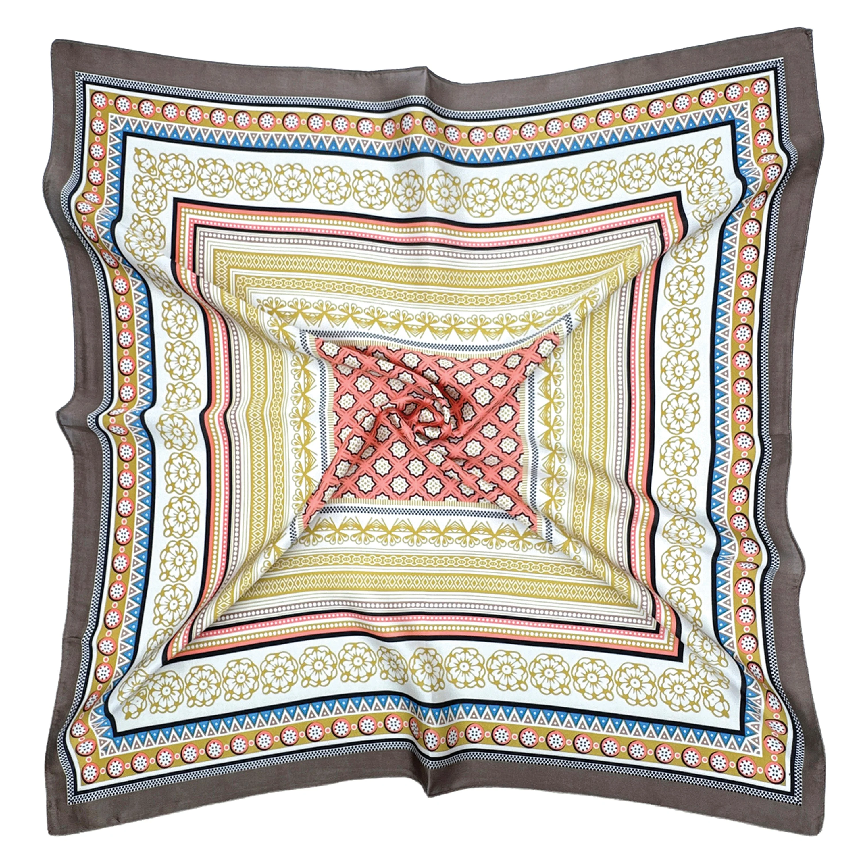 Boho Print Square Scarf - Image 8