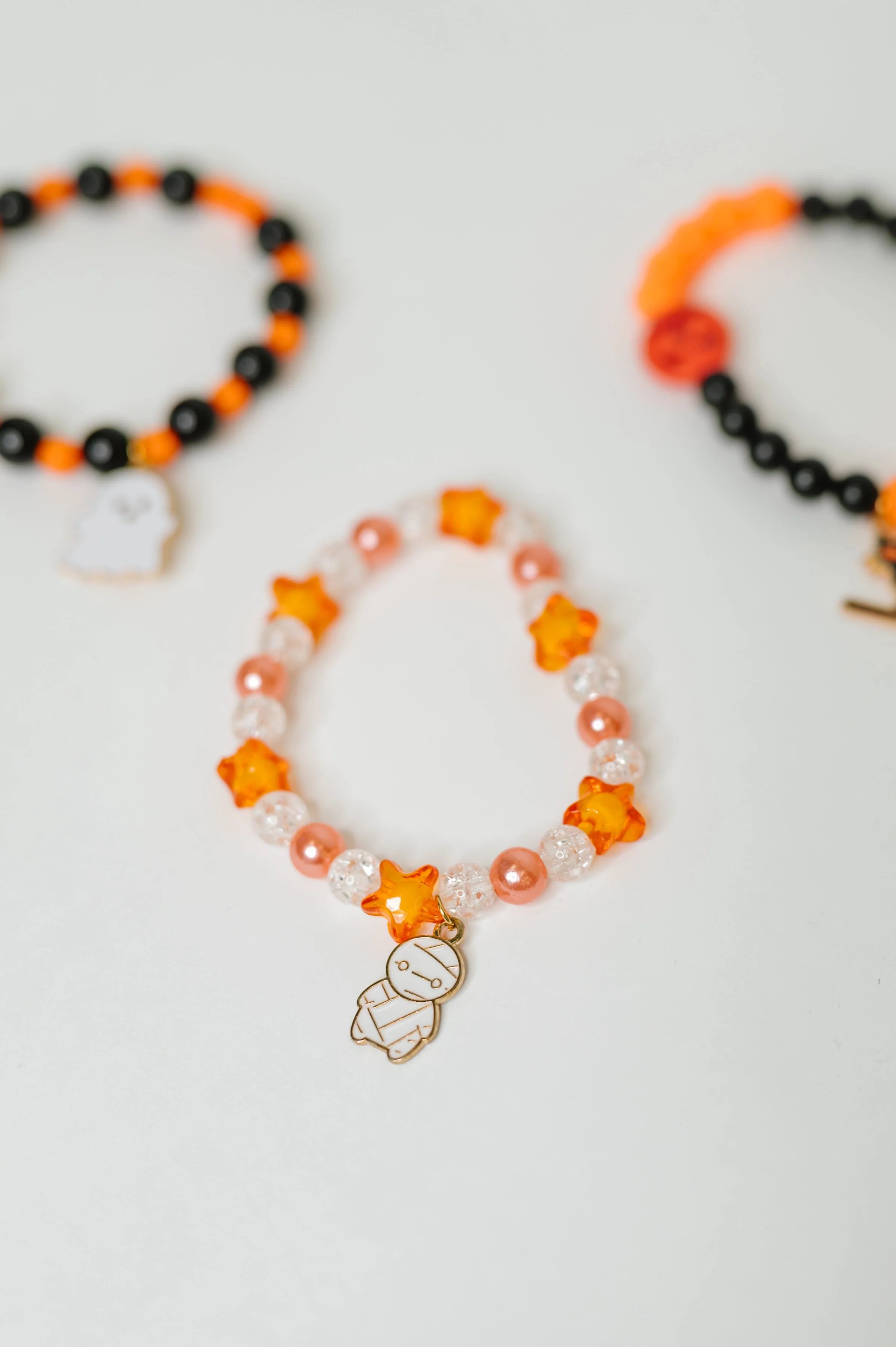 Boo Crew Elastic Beaded Bracelet Stack - Image 3