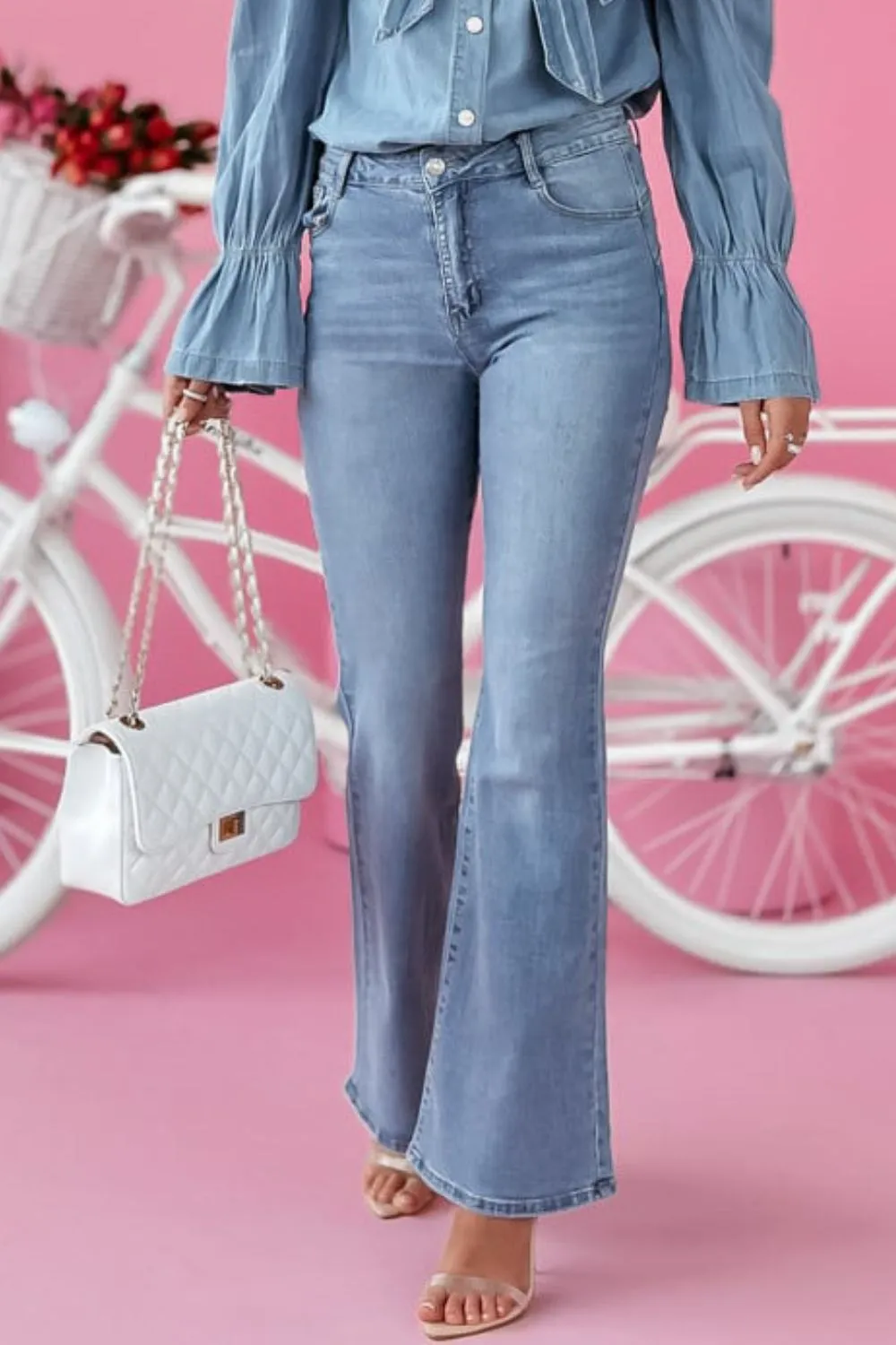 Bootcut Jeans with Pockets - Image 2