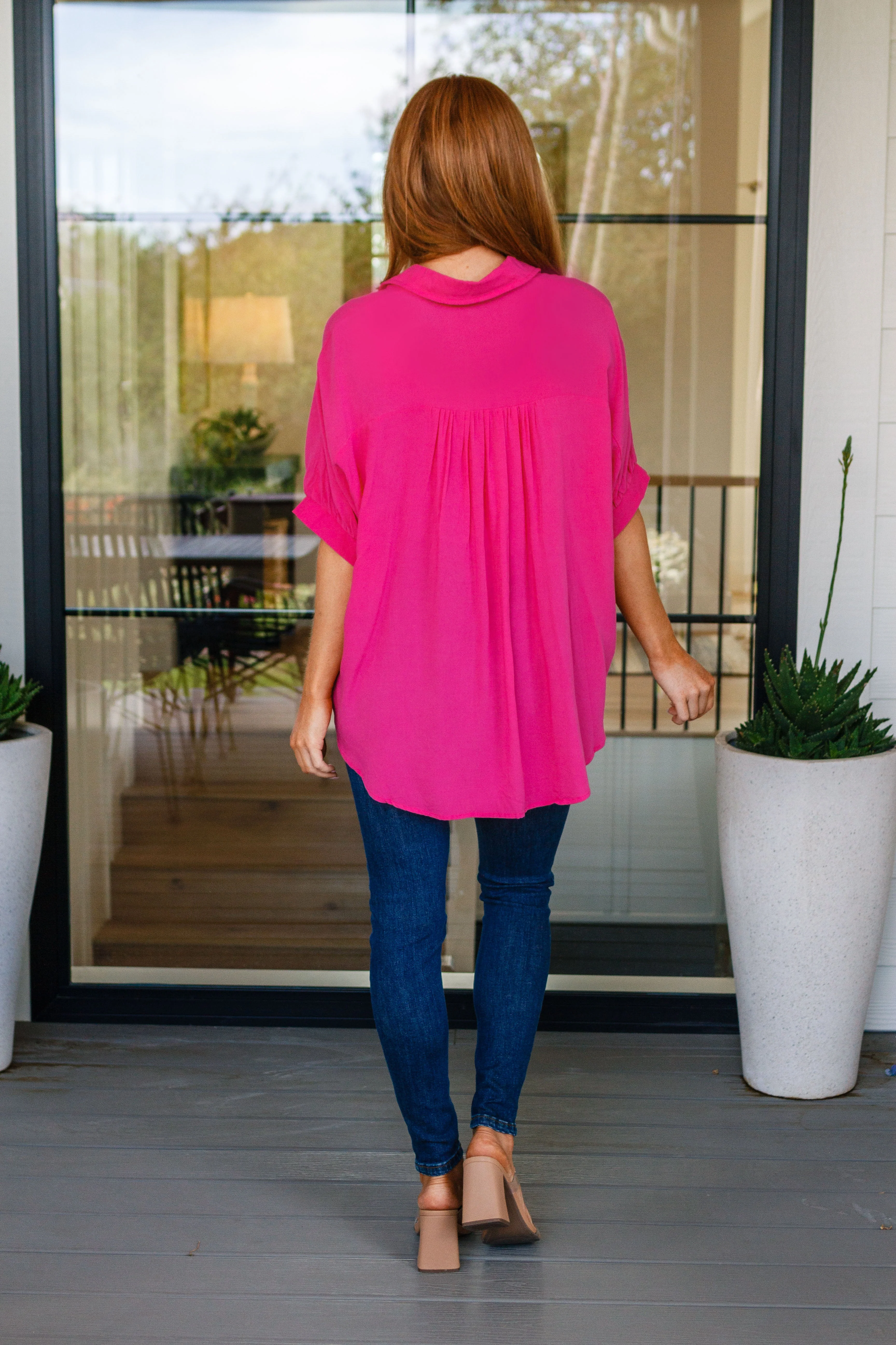Bounding Beauty Button Down Blouse - Image 5