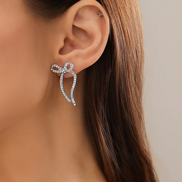 Bow earrings - Image 7