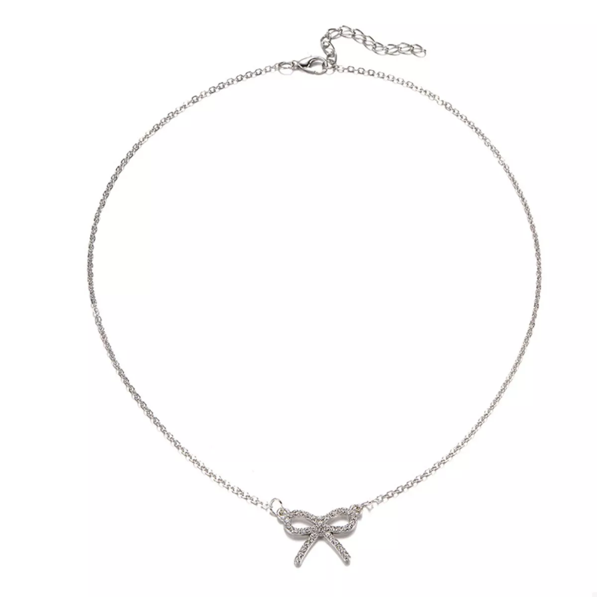 Bowknot Pendant Necklace - Image 8