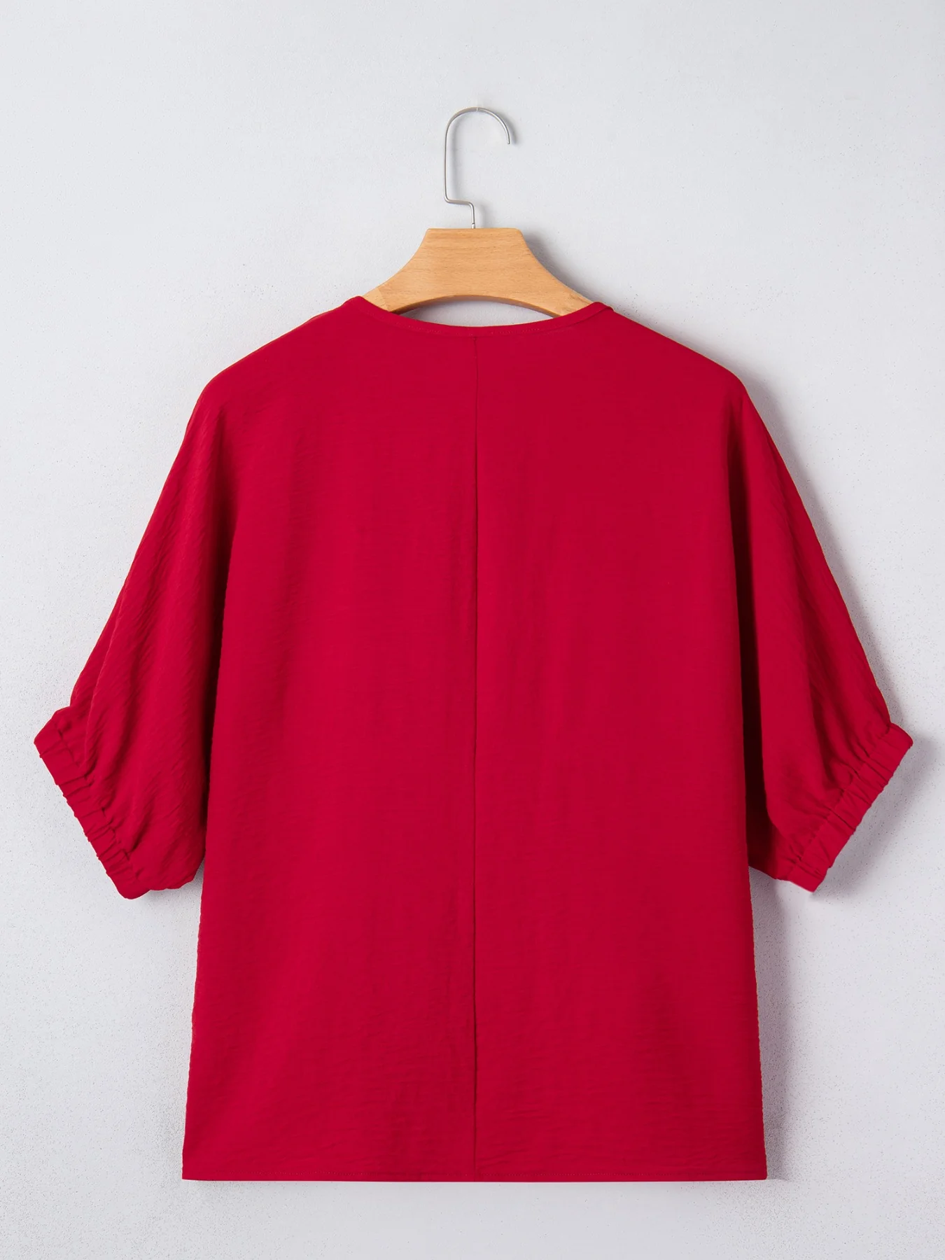 Braided Detail Half Sleeve Blouse - Image 6