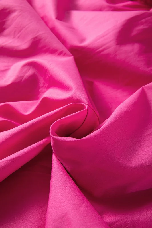 Bright Pink Tie Front Puff Sleeve Mini Dress - Image 15