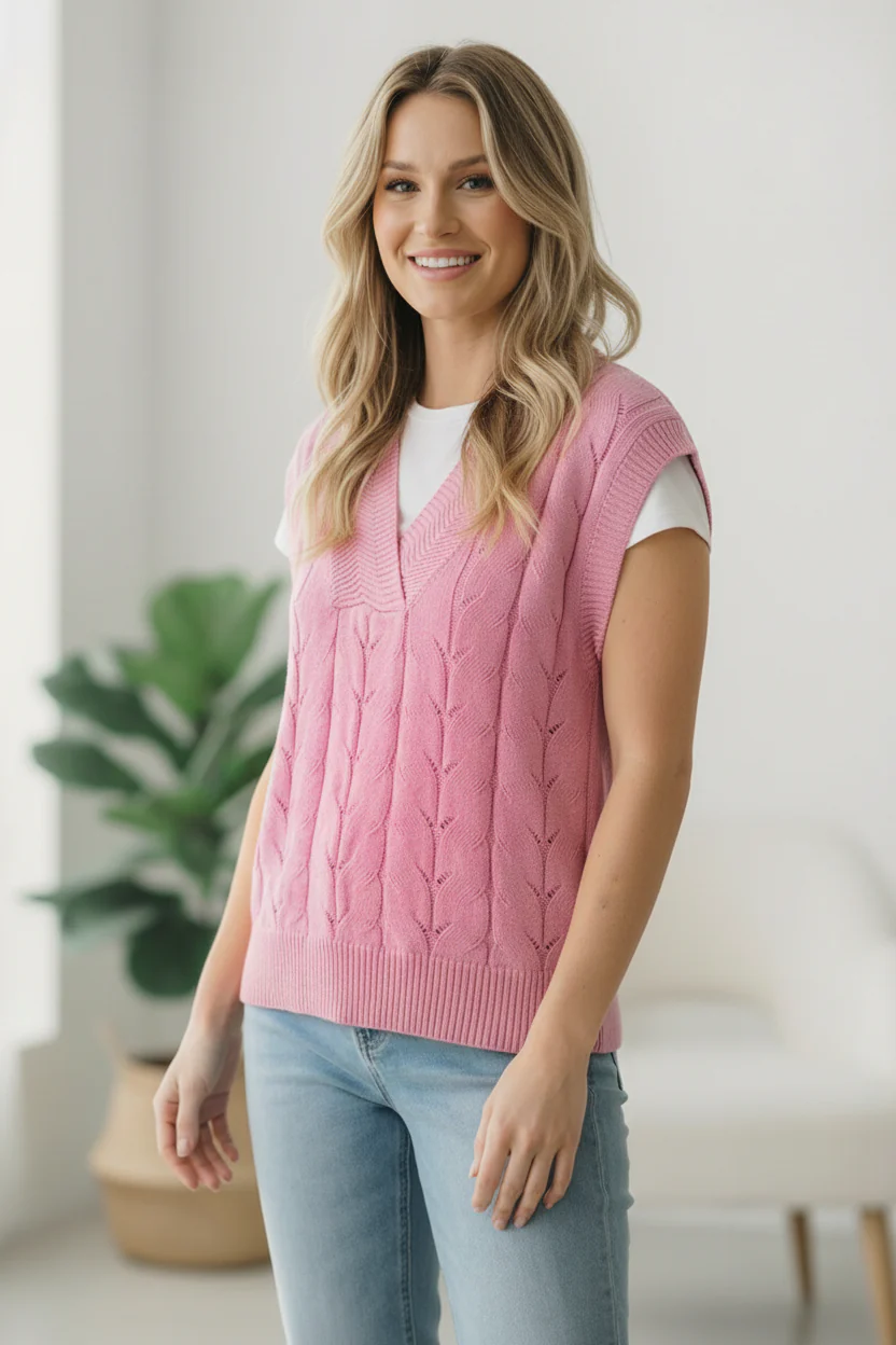 Bubblegum Boutique Knit Vest - Image 9