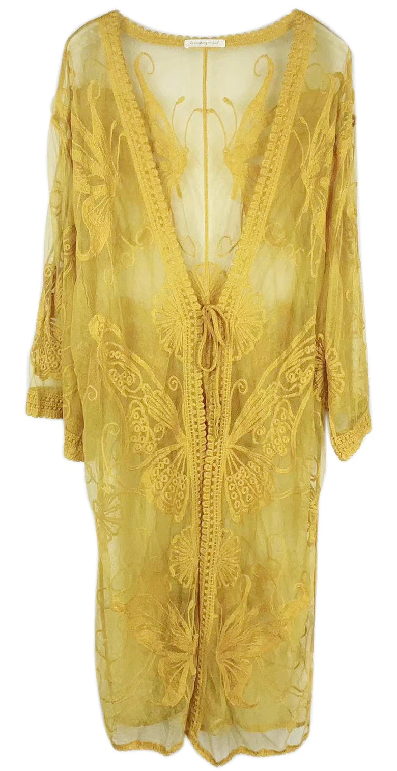 Butterfly Lace Kimono - Image 4