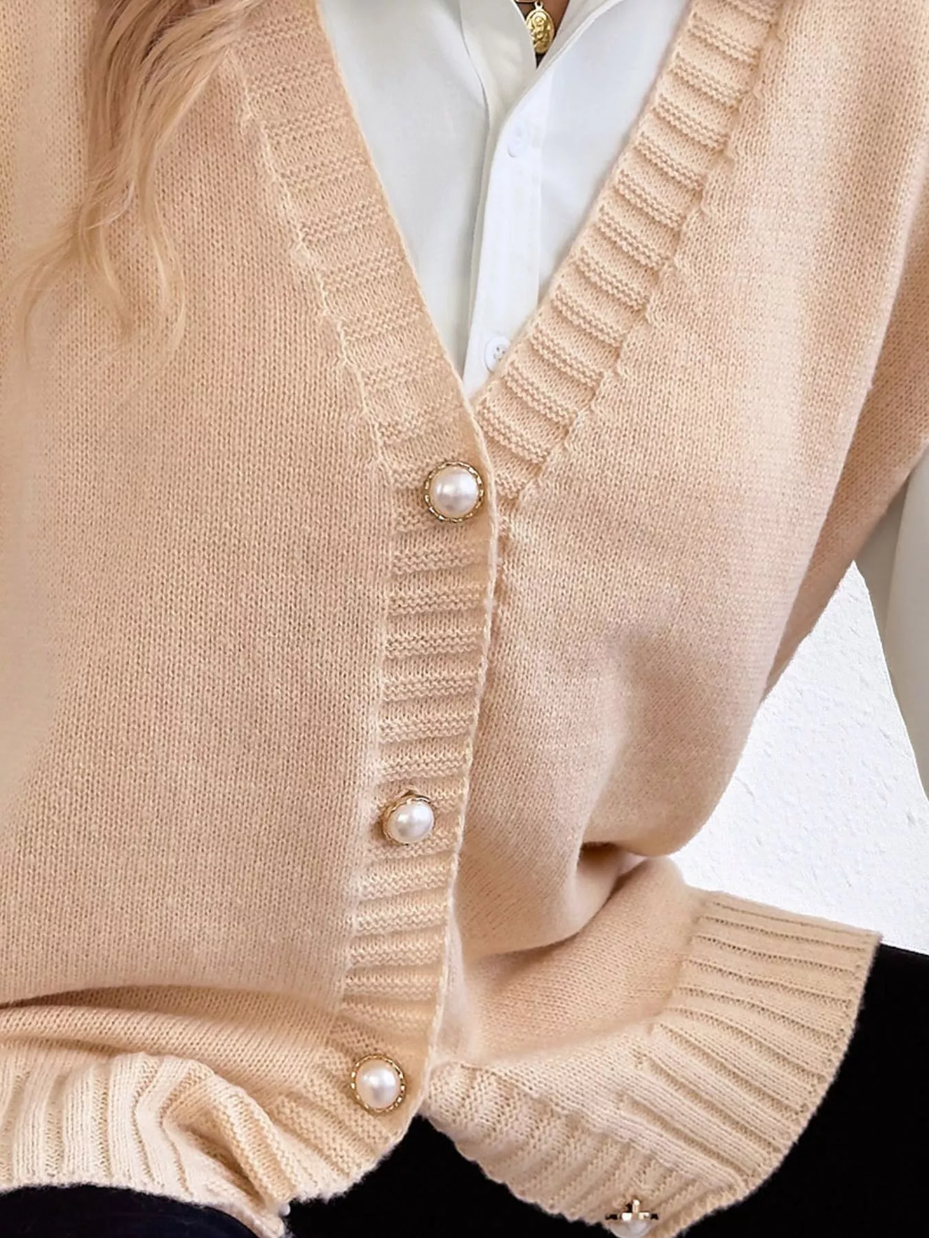 Button-Down Button Up Sweater Vest - Image 6