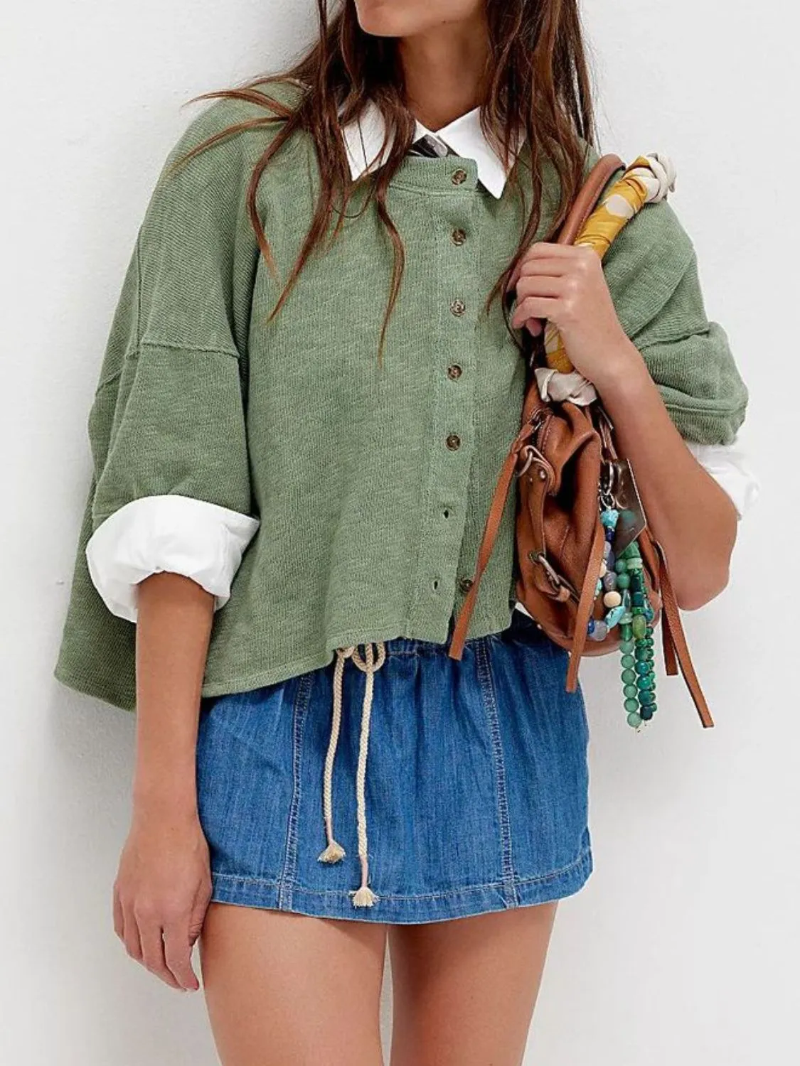 Button Down Half Sleeve Shirt - Image 17