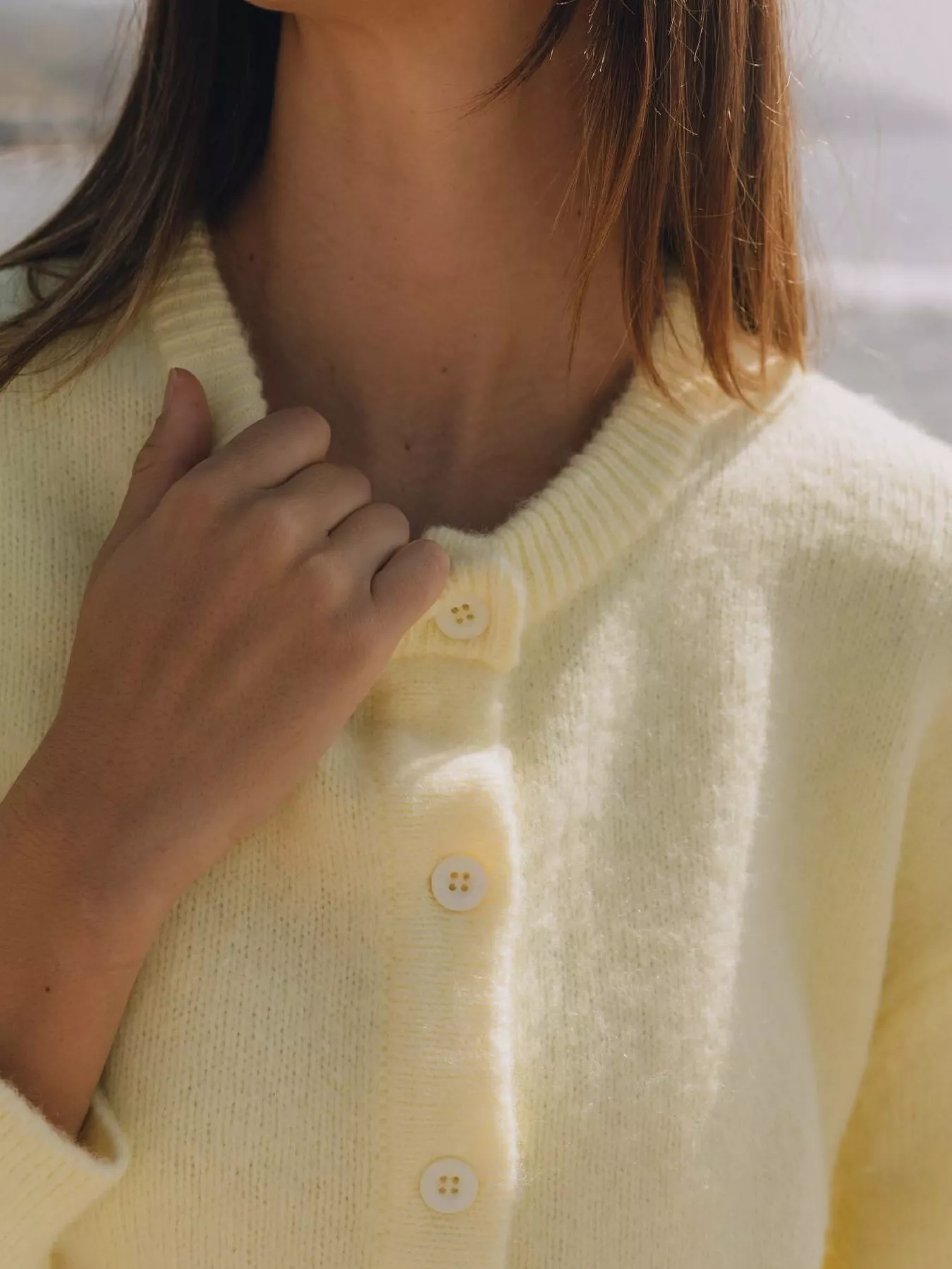 Button-Down Knit Cardigan - Image 4