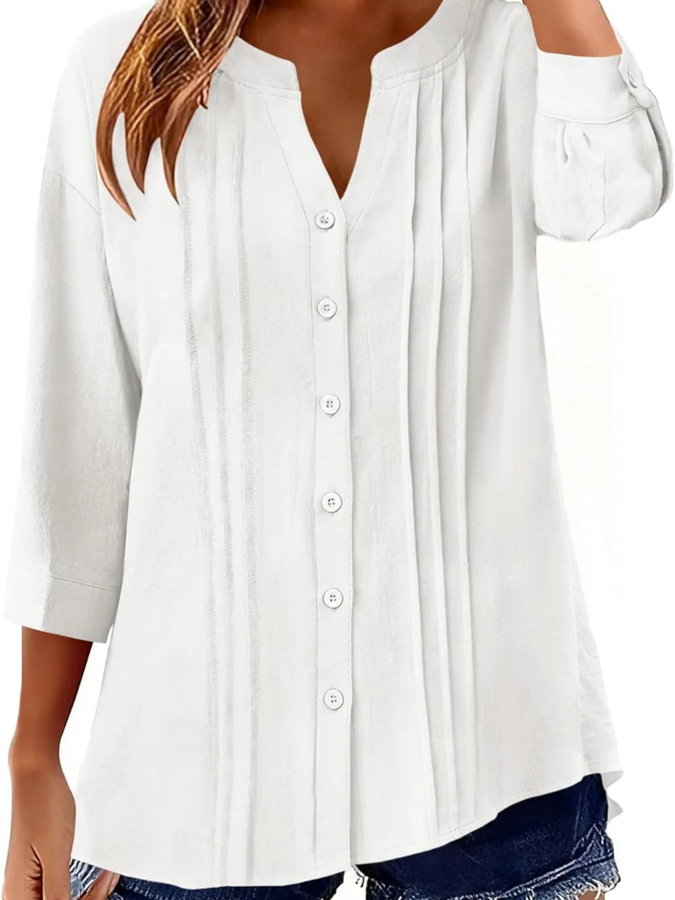 Button-Down Notched Shirt - Image 8