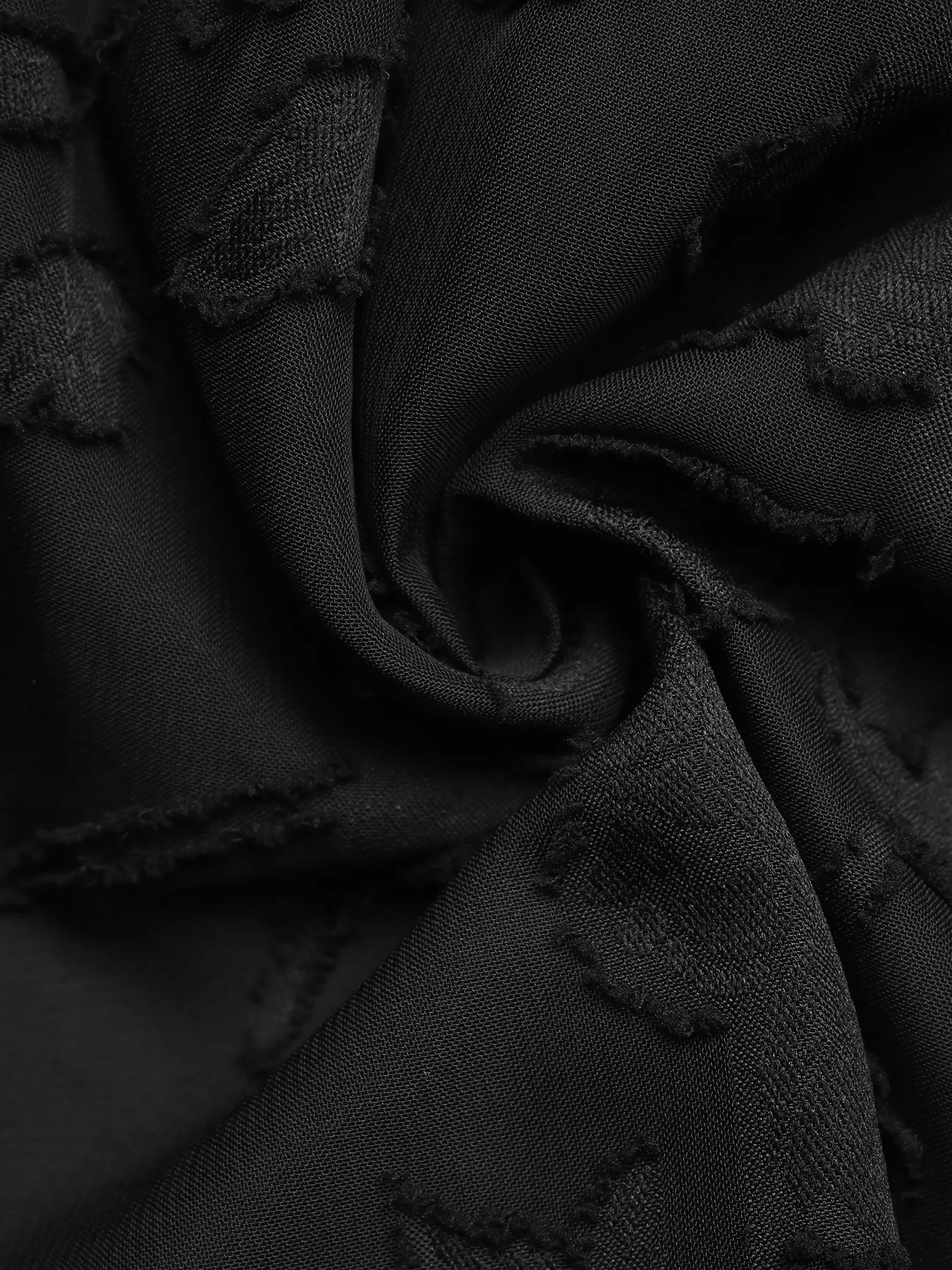 Button-Front Balloon Sleeve Mini Dress - Image 11
